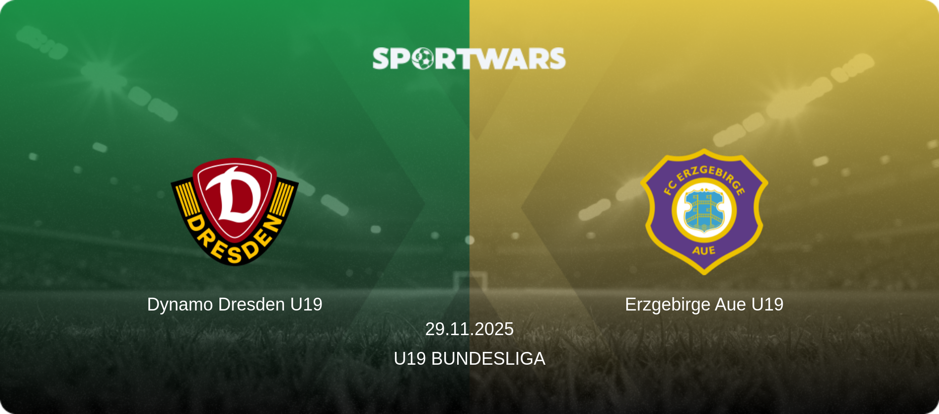 Dynamo Dresden U19 — Erzgebirge Aue U19, 29.11.2025 — U19 Bundesliga (match preview)