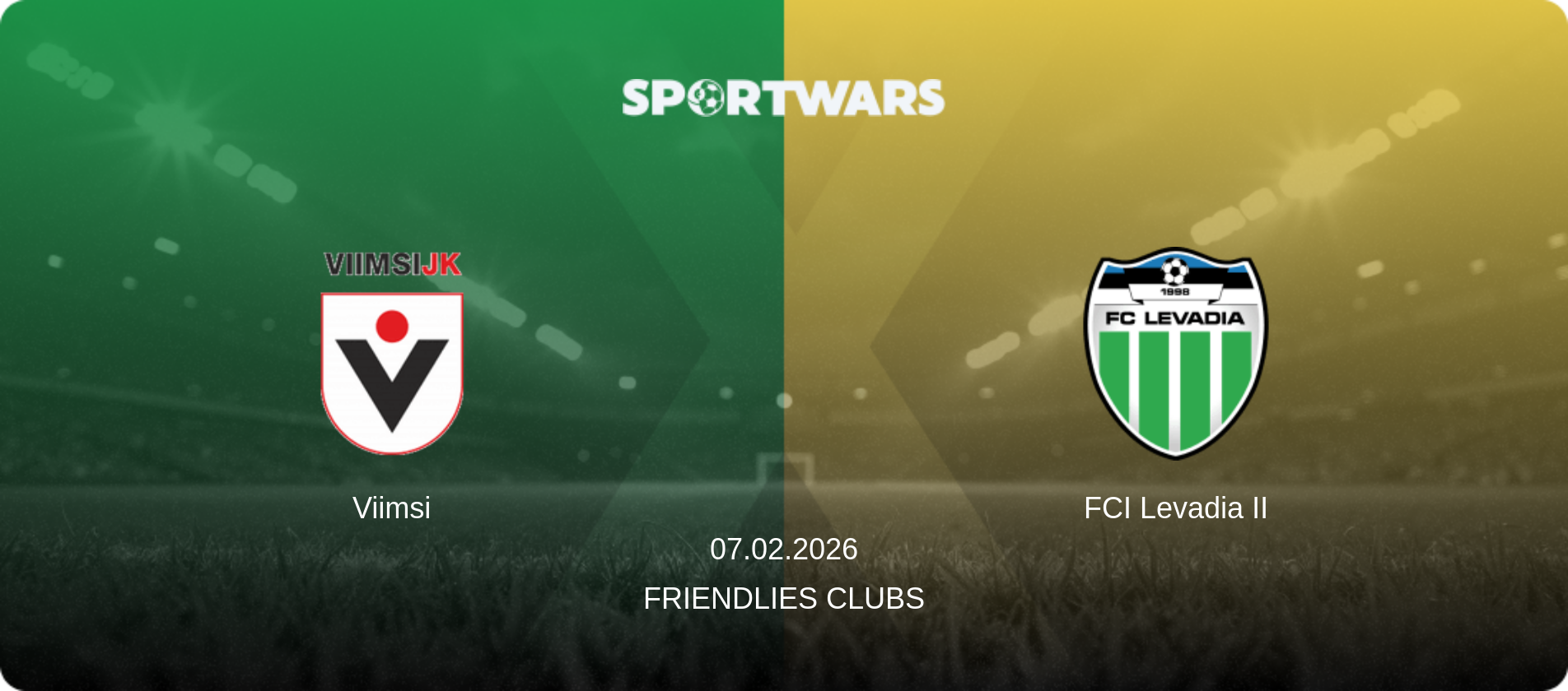 Viimsi — FCI Levadia II, 07.02.2026 — Friendlies Clubs (match preview)