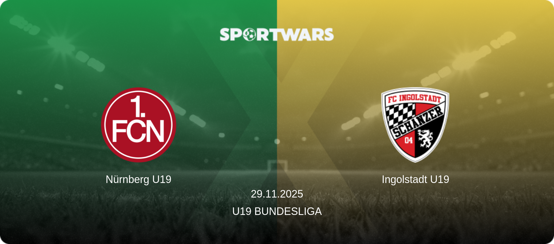 Nürnberg U19 — Ingolstadt U19, 29.11.2025 — U19 Bundesliga (match preview)