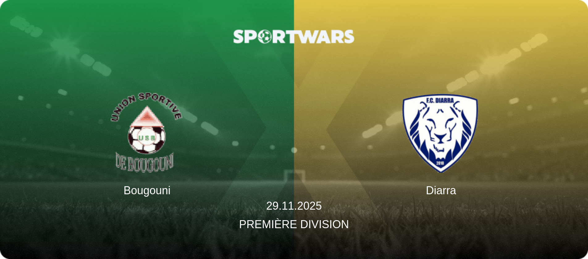 Bougouni — Diarra, 29.11.2025 — Première Division (match preview)