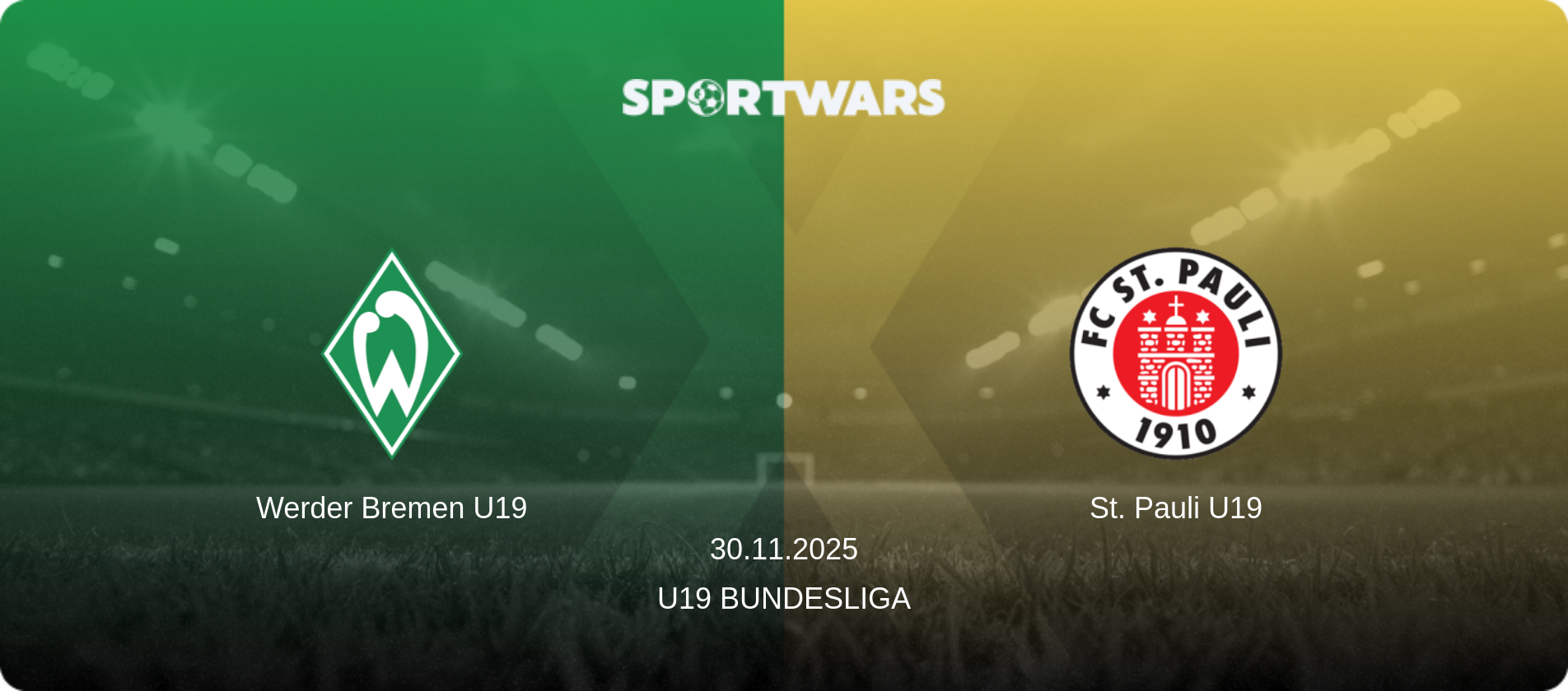 Werder Bremen U19 — St. Pauli U19, 30.11.2025 — U19 Bundesliga (match preview)