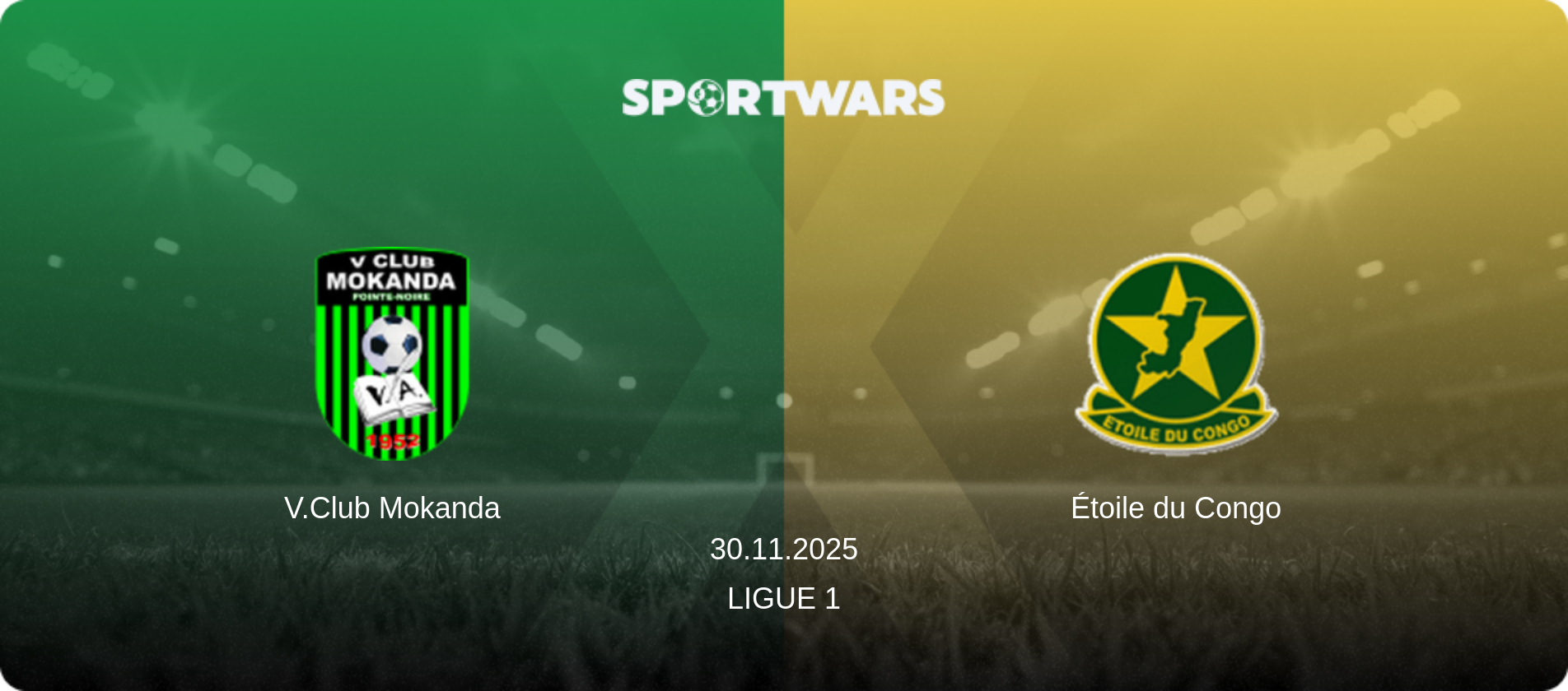 V.Club Mokanda — Étoile du Congo, 30.11.2025 — Ligue 1 (match preview)