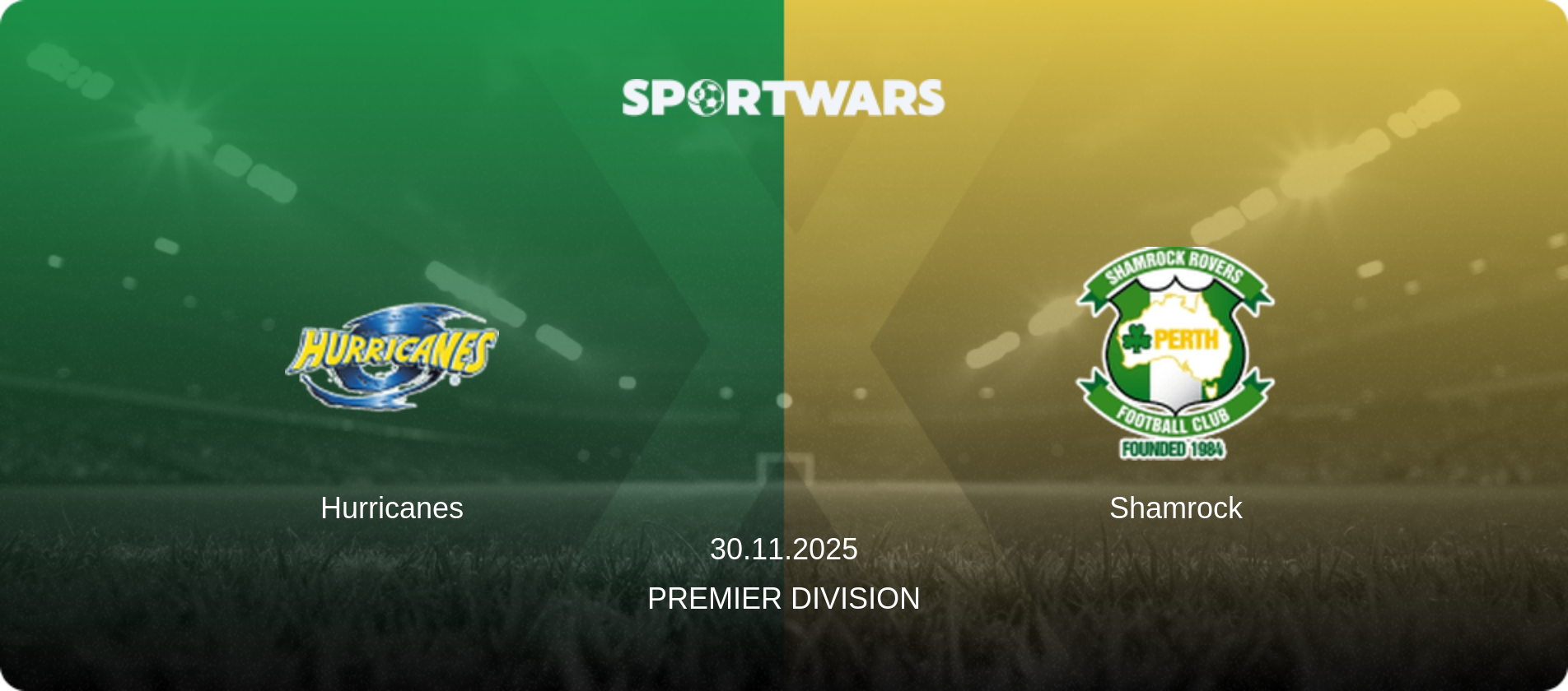Hurricanes — Shamrock, 30.11.2025 — Premier Division (match preview)