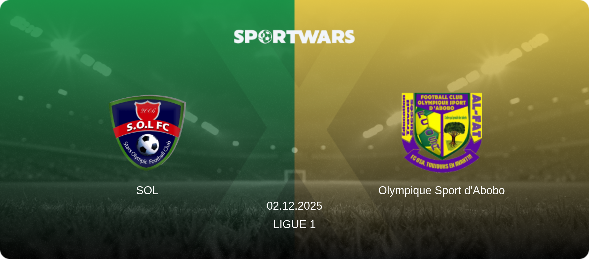 SOL — Olympique Sport d'Abobo, 02.12.2025 — Ligue 1 (match preview)