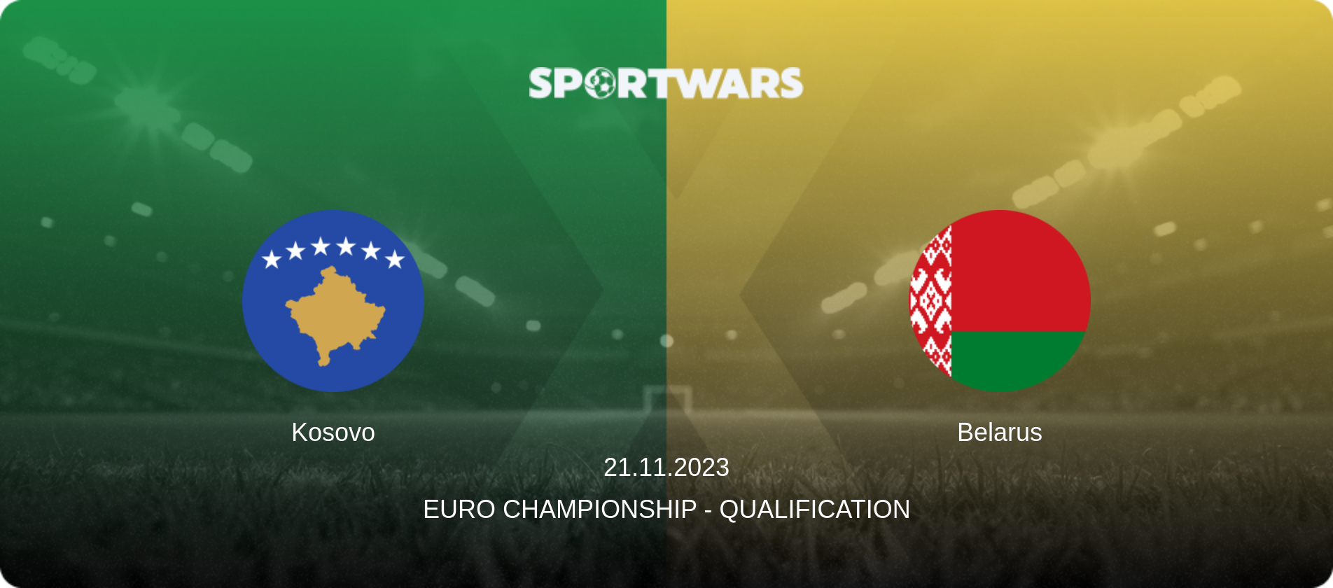 Kosovo — Belarus, 21.11.2023 — Euro Championship - Qualification (match preview)