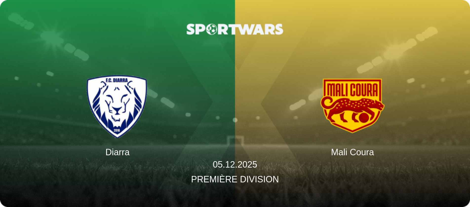 Diarra — Mali Coura, 05.12.2025 — Première Division (match preview)
