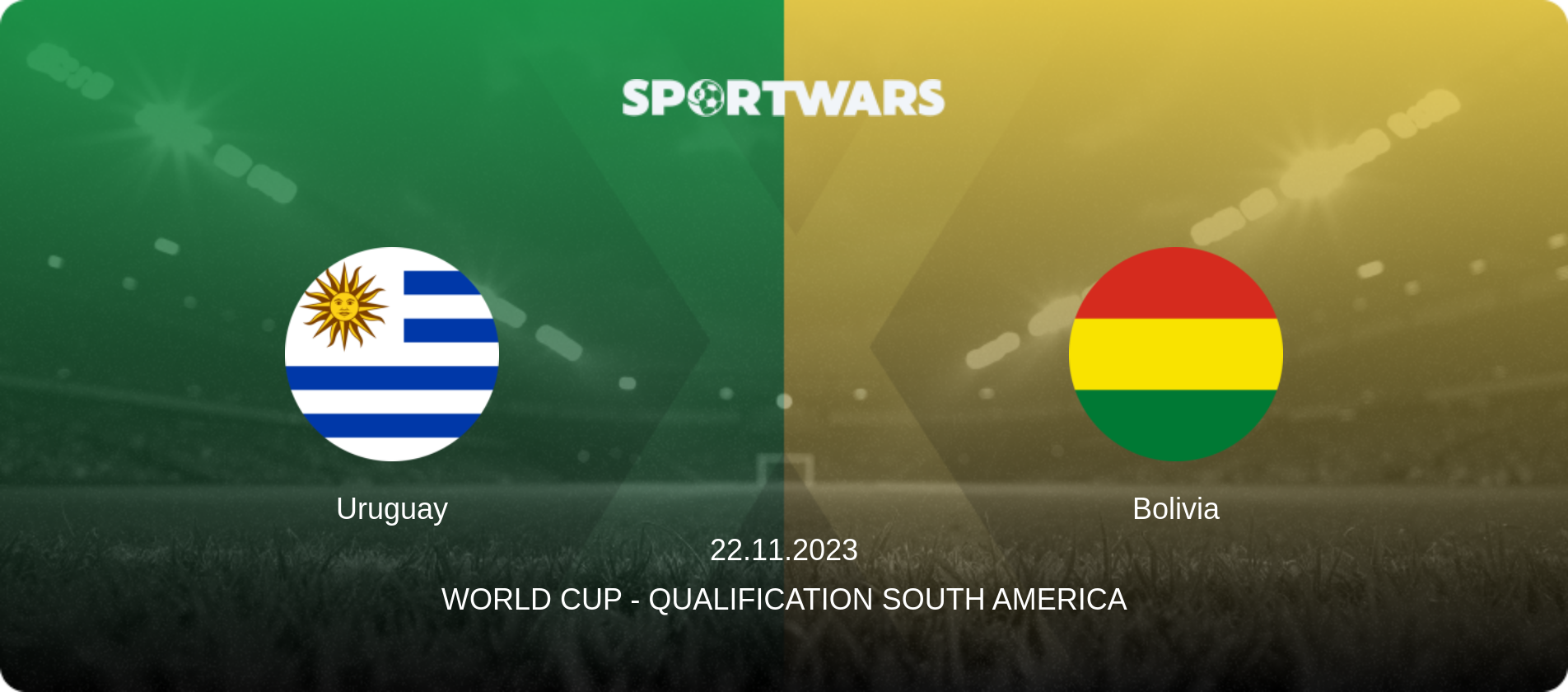 Uruguay — Bolivia, 22.11.2023 — World Cup - Qualification South America (match preview)