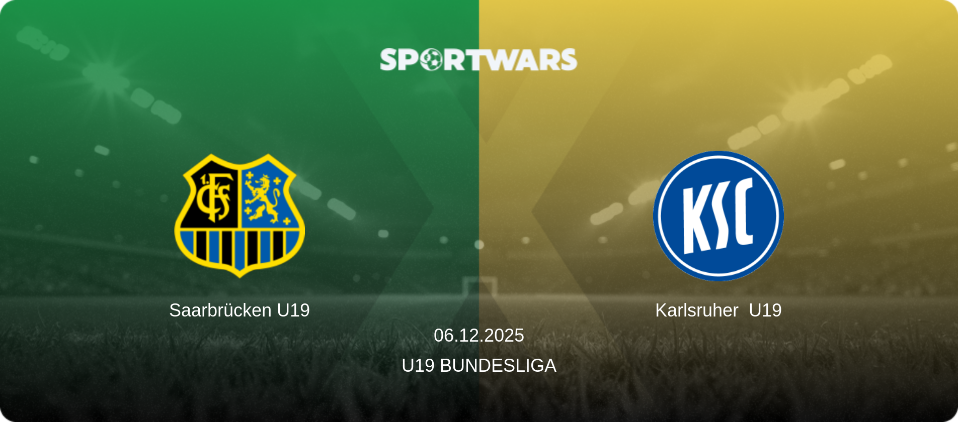 Saarbrücken U19 — Karlsruher  U19, 06.12.2025 — U19 Bundesliga (match preview)