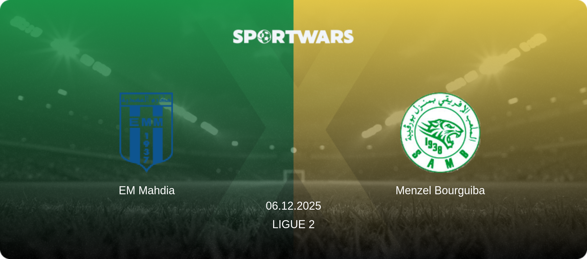 EM Mahdia — Menzel Bourguiba, 06.12.2025 — Ligue 2 (match preview)