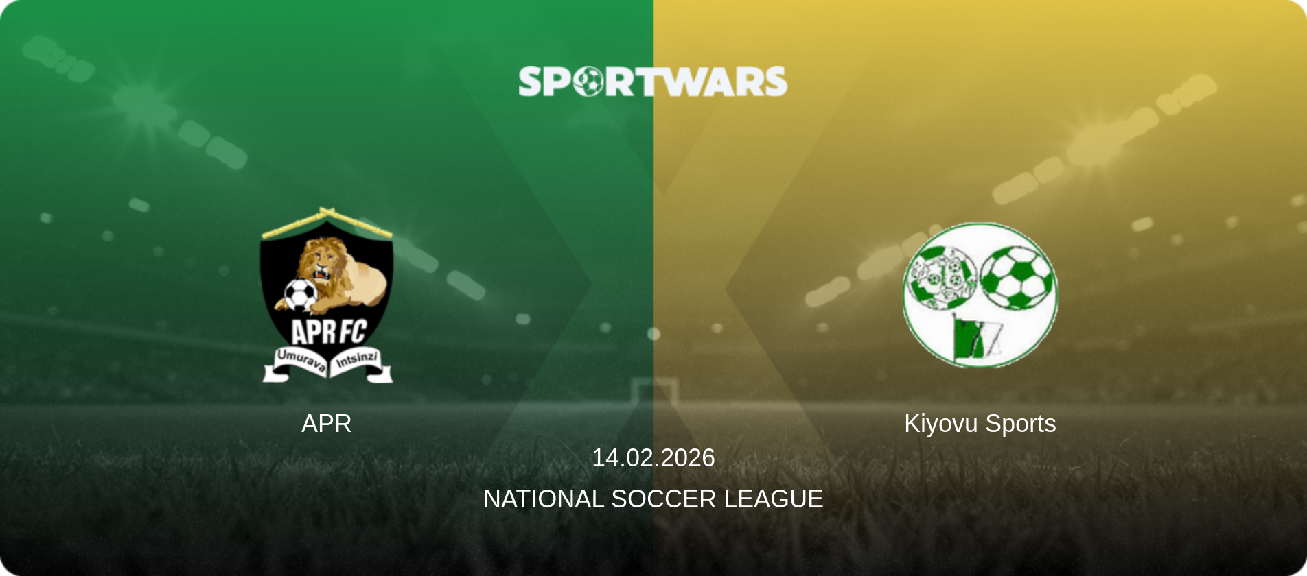 APR — Kiyovu Sports, 14.02.2026 — National Soccer League (match preview)