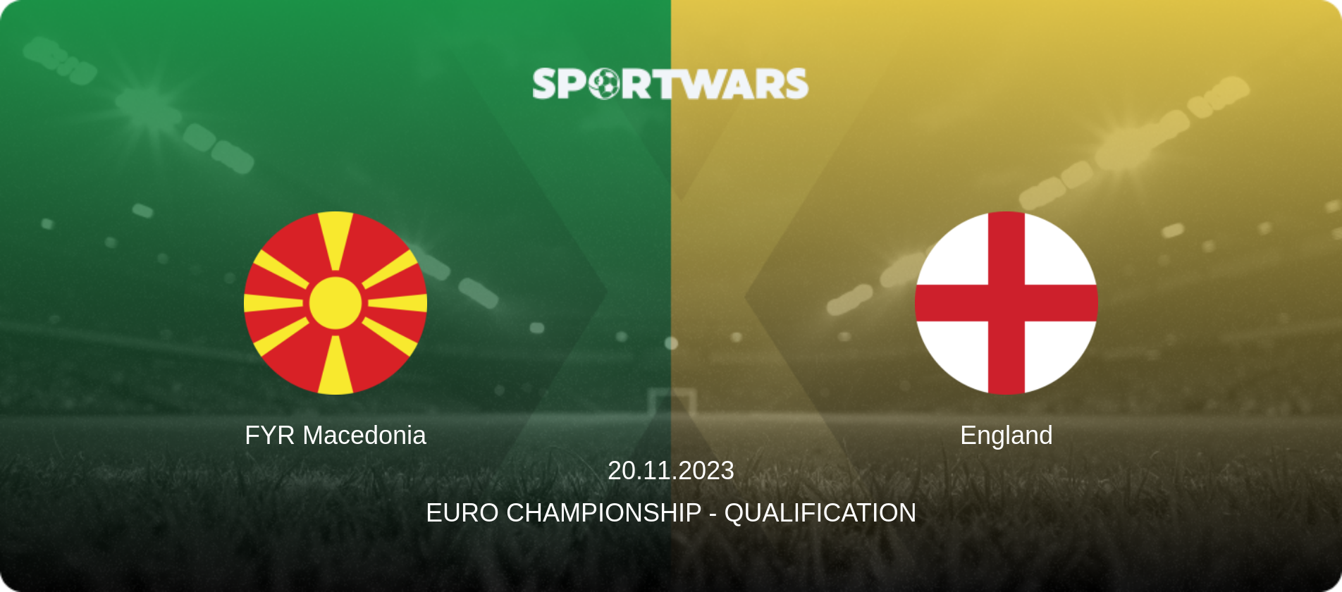 FYR Macedonia — England, 20.11.2023 — Euro Championship - Qualification (match preview)