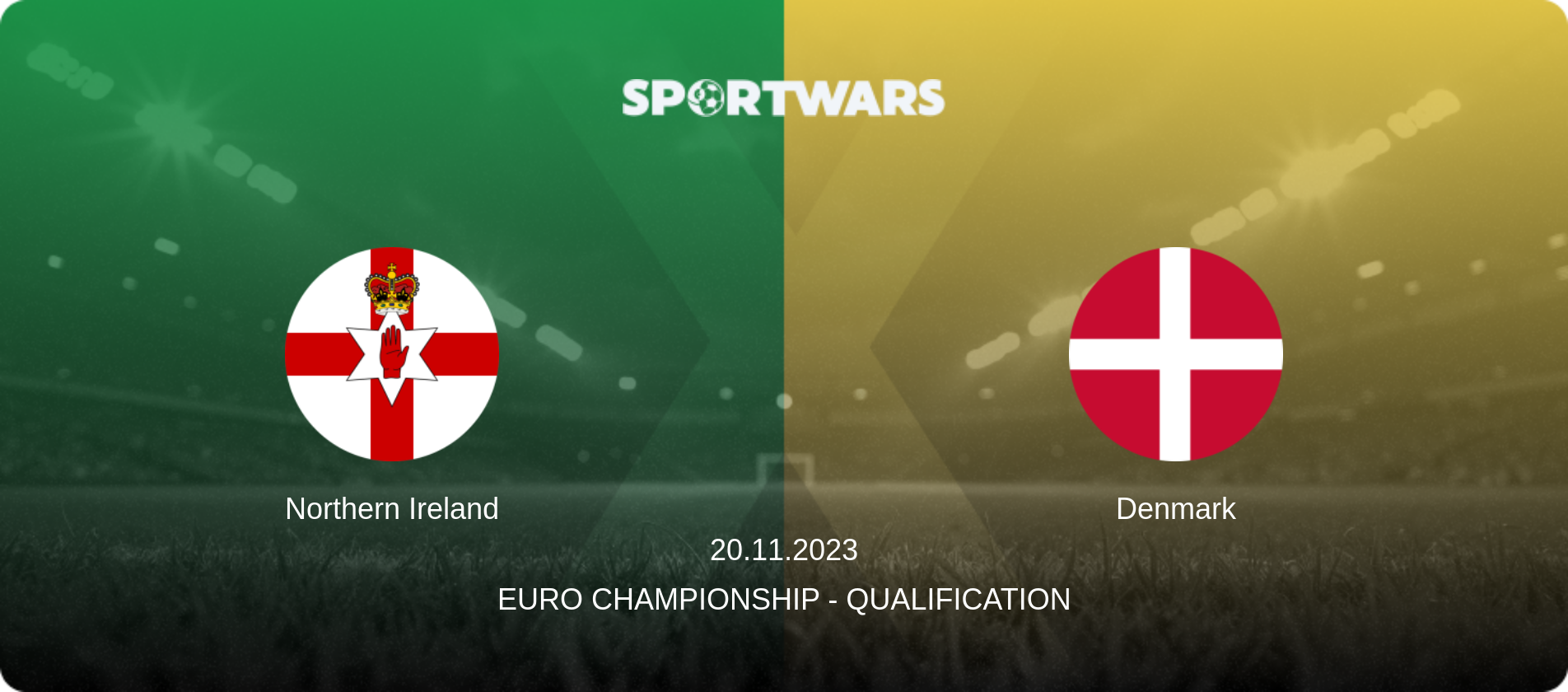 Northern Ireland — Denmark, 20.11.2023 — Euro Championship - Qualification (match preview)