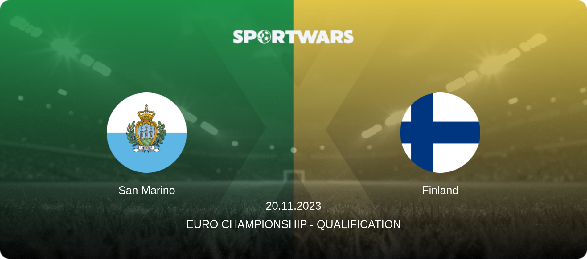 San Marino — Finland, 20.11.2023 — Euro Championship - Qualification (match preview)