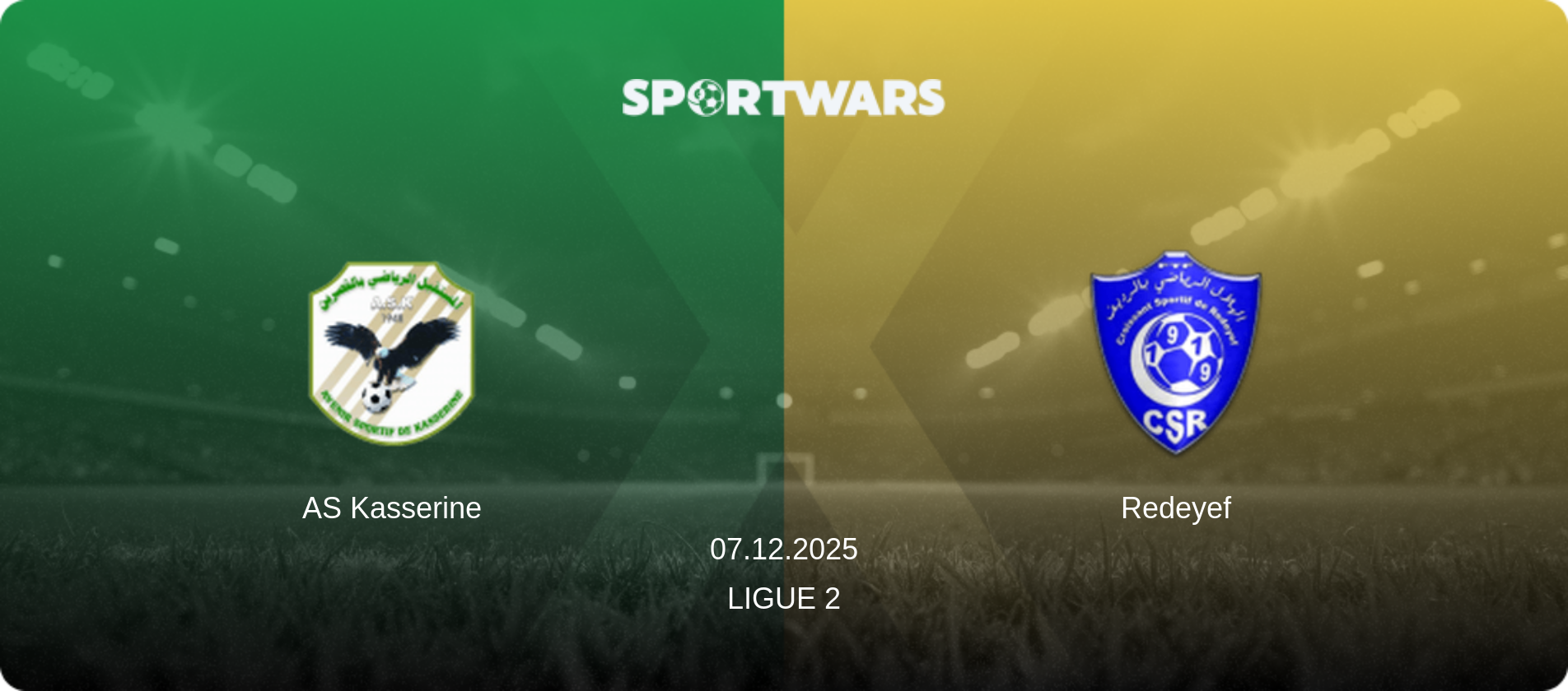 AS Kasserine — Redeyef, 07.12.2025 — Ligue 2 (match preview)