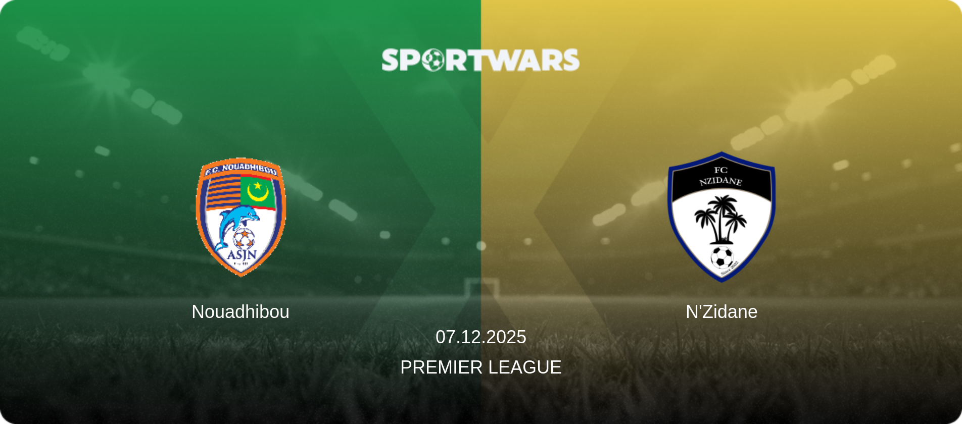 Nouadhibou — N'Zidane, 07.12.2025 — Premier League (match preview)