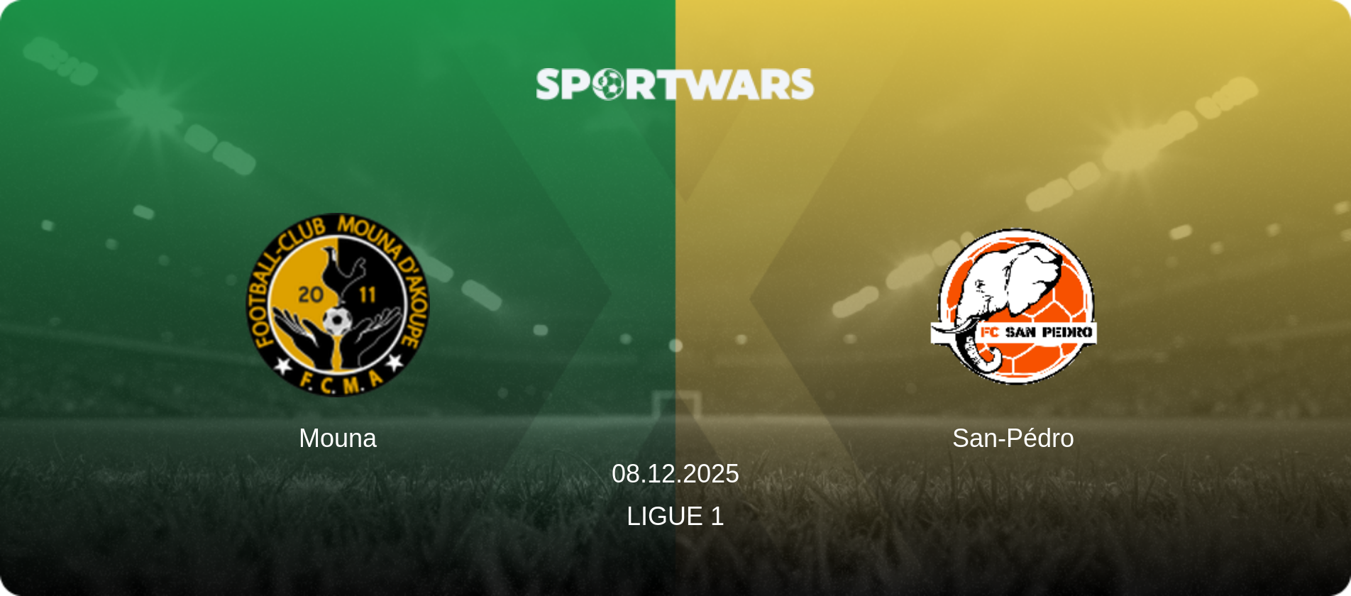 Mouna — San-Pédro, 08.12.2025 — Ligue 1 (match preview)