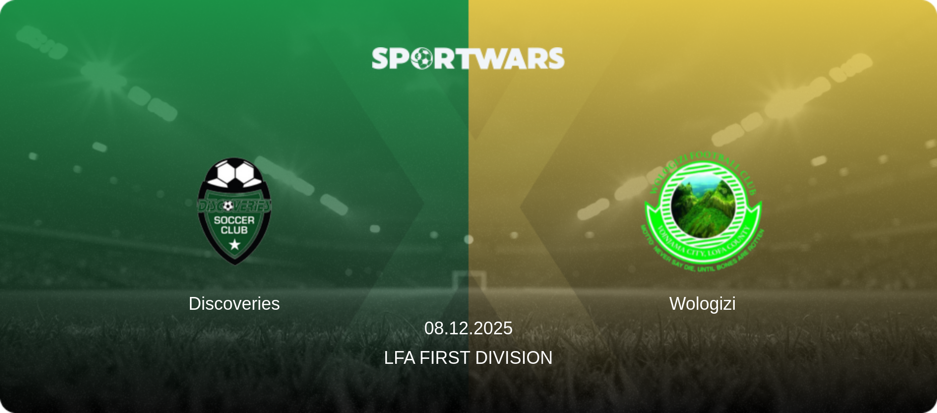 Discoveries — Wologizi, 08.12.2025 — LFA First Division (match preview)