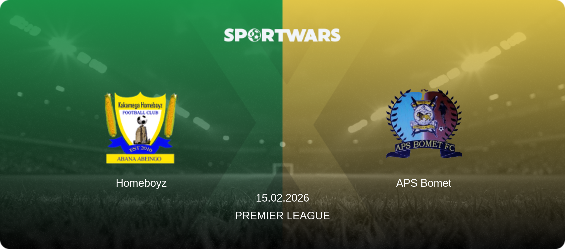 Homeboyz — APS Bomet, 15.02.2026 — Premier League (match preview)