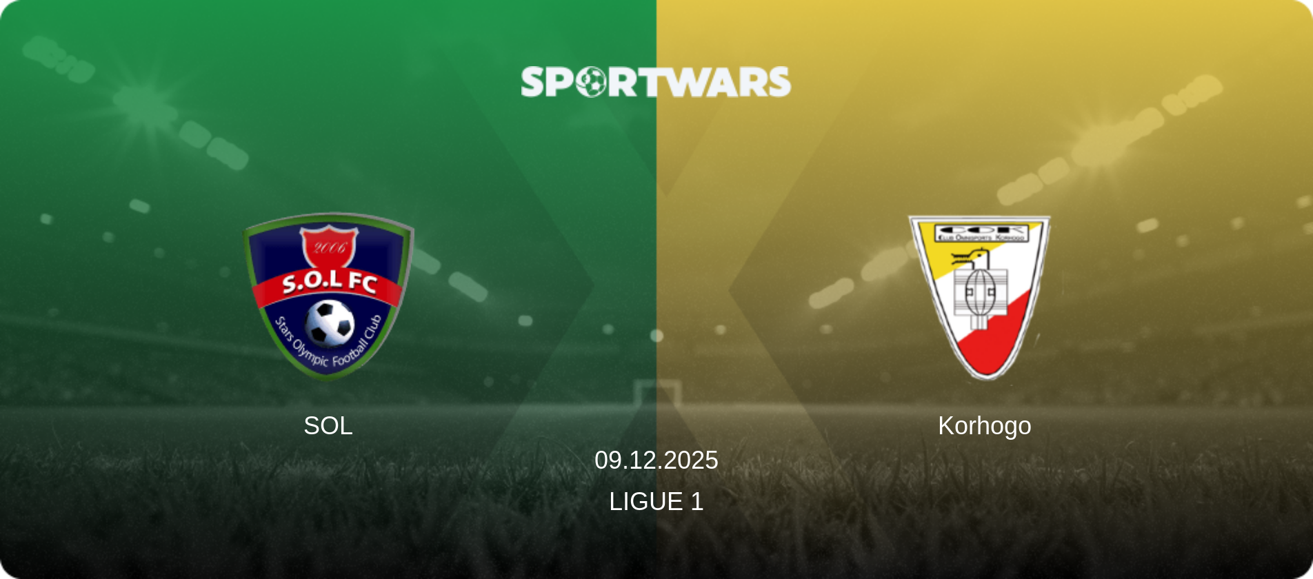 SOL — Korhogo, 09.12.2025 — Ligue 1 (match preview)