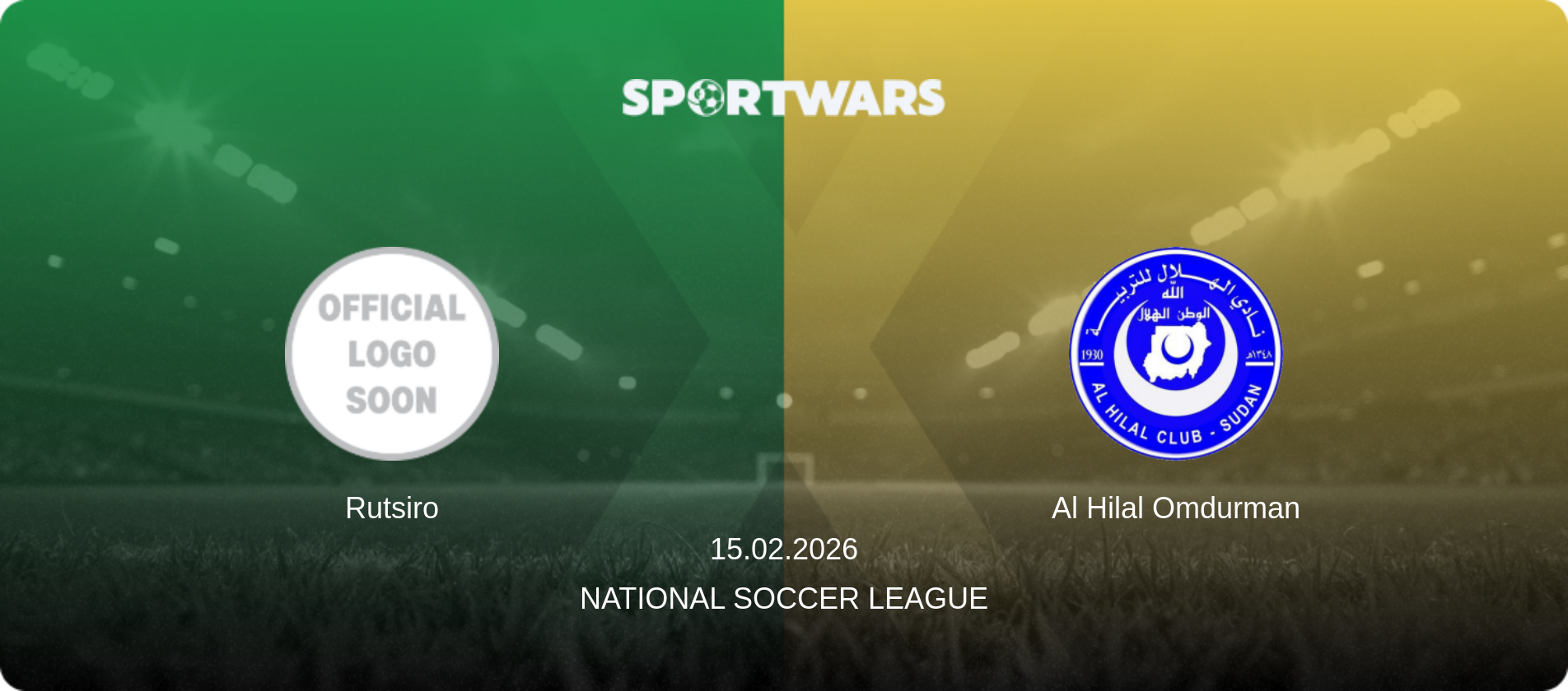 Rutsiro — Al Hilal Omdurman, 15.02.2026 — National Soccer League (match preview)