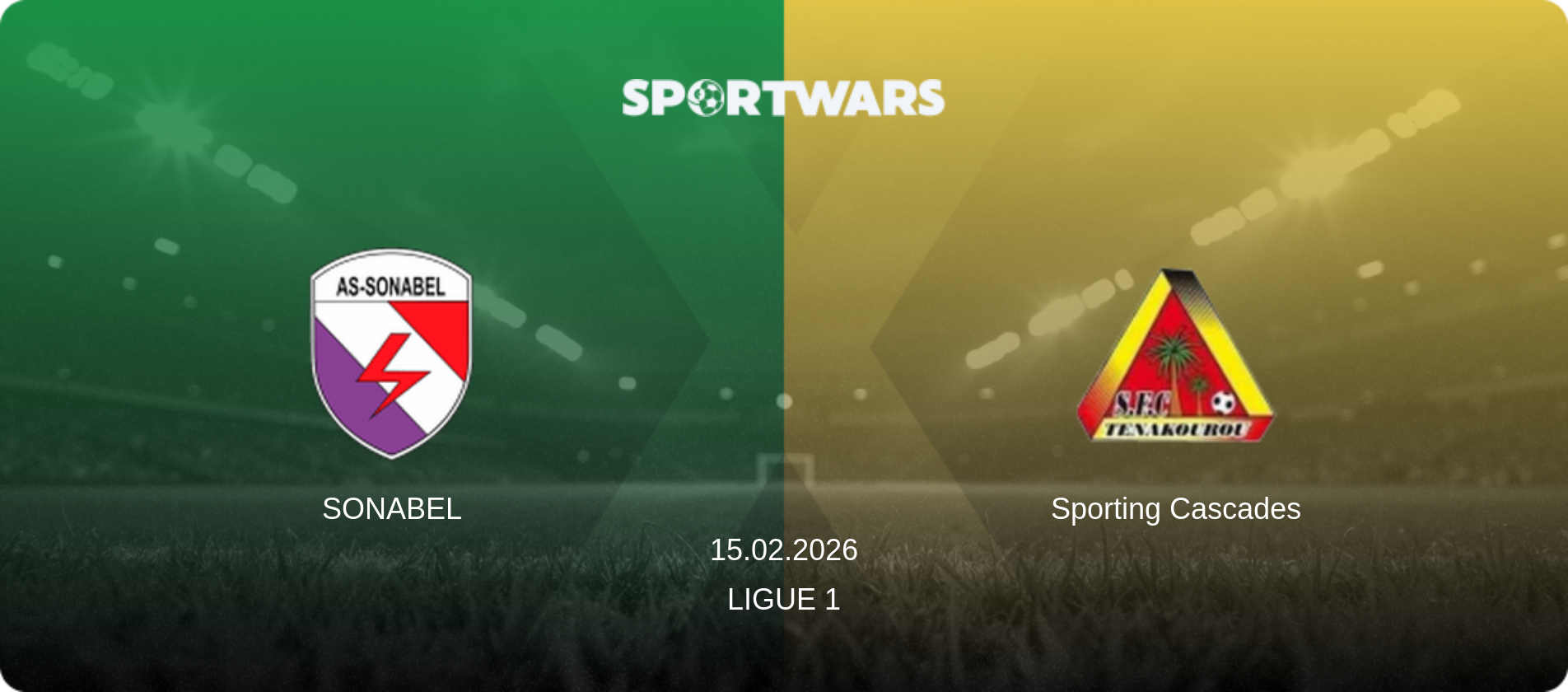 SONABEL — Sporting Cascades, 15.02.2026 — Ligue 1 (match preview)