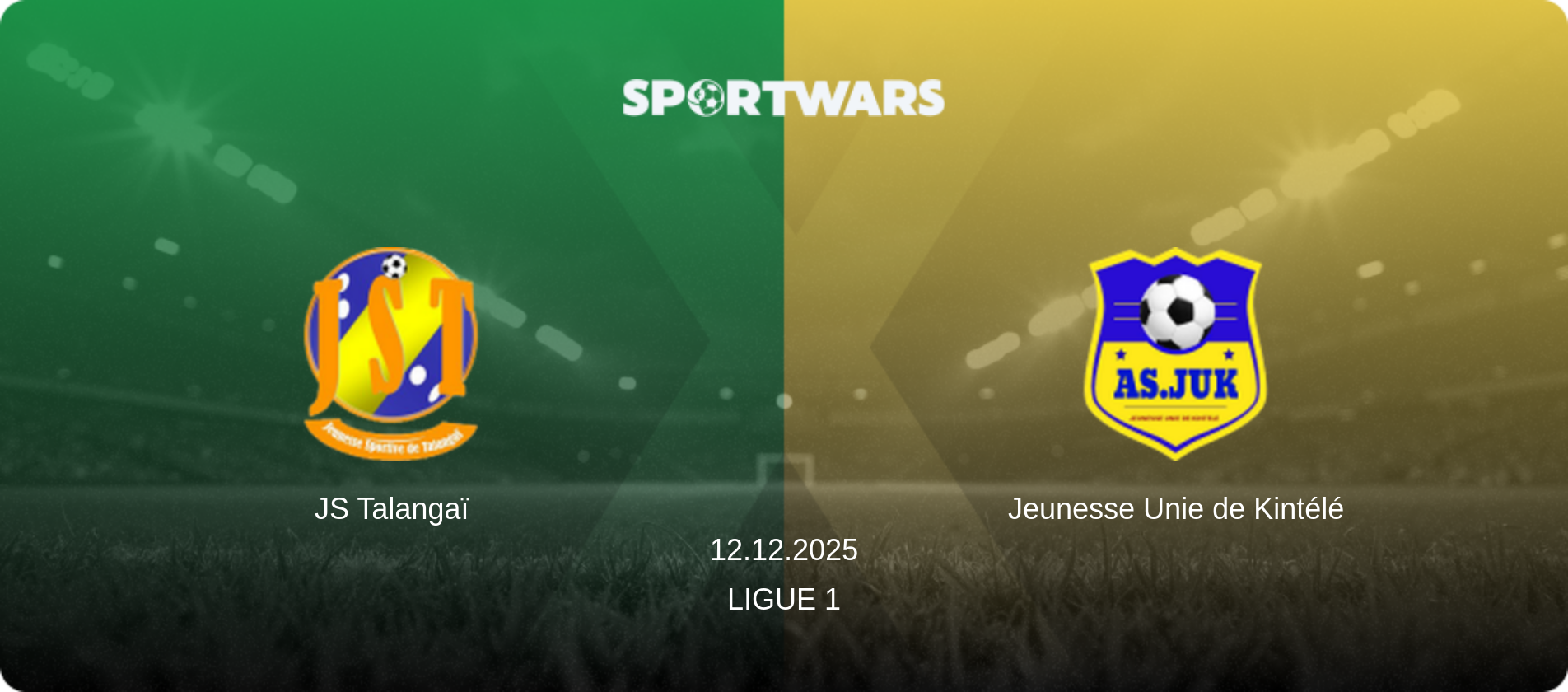 JS Talangaï — Jeunesse Unie de Kintélé, 12.12.2025 — Ligue 1 (match preview)