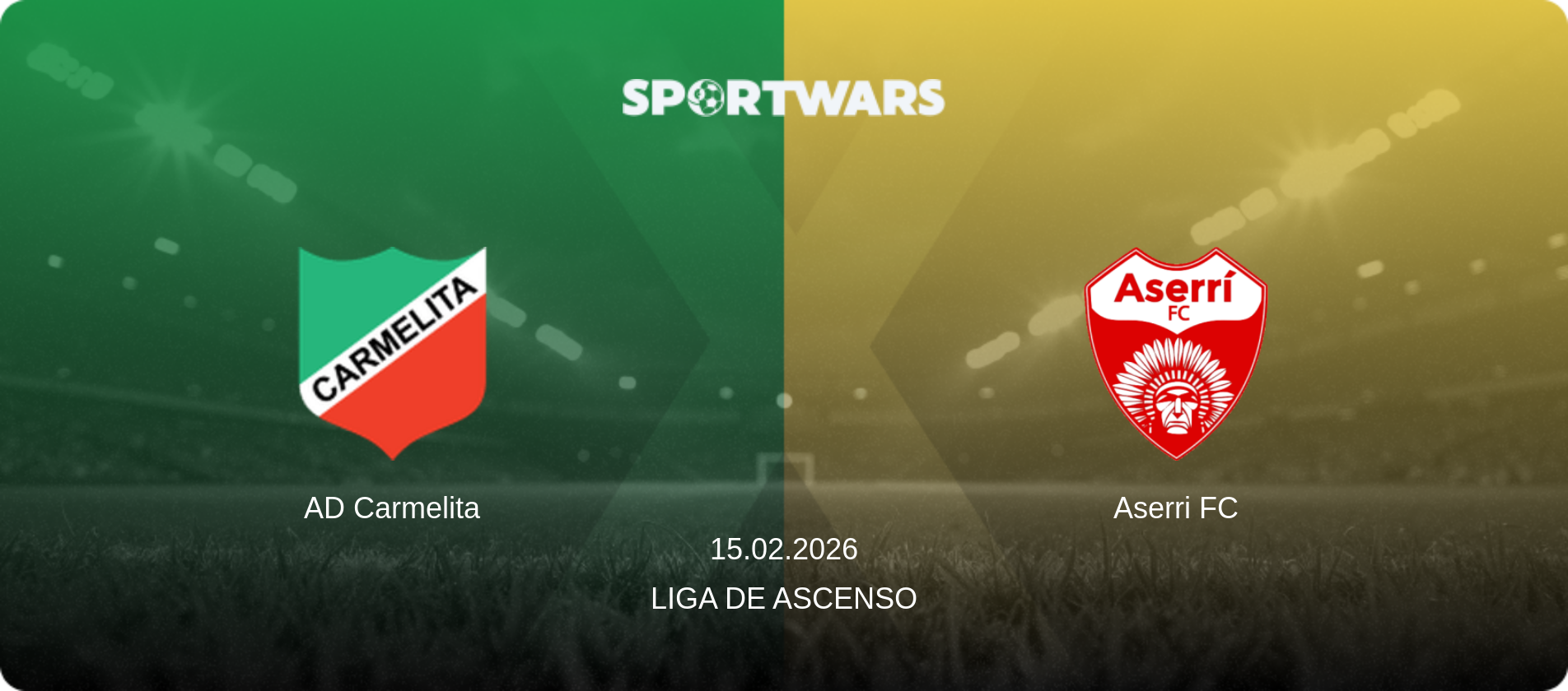 AD Carmelita — Aserri FC, 15.02.2026 — Liga de Ascenso (match preview)