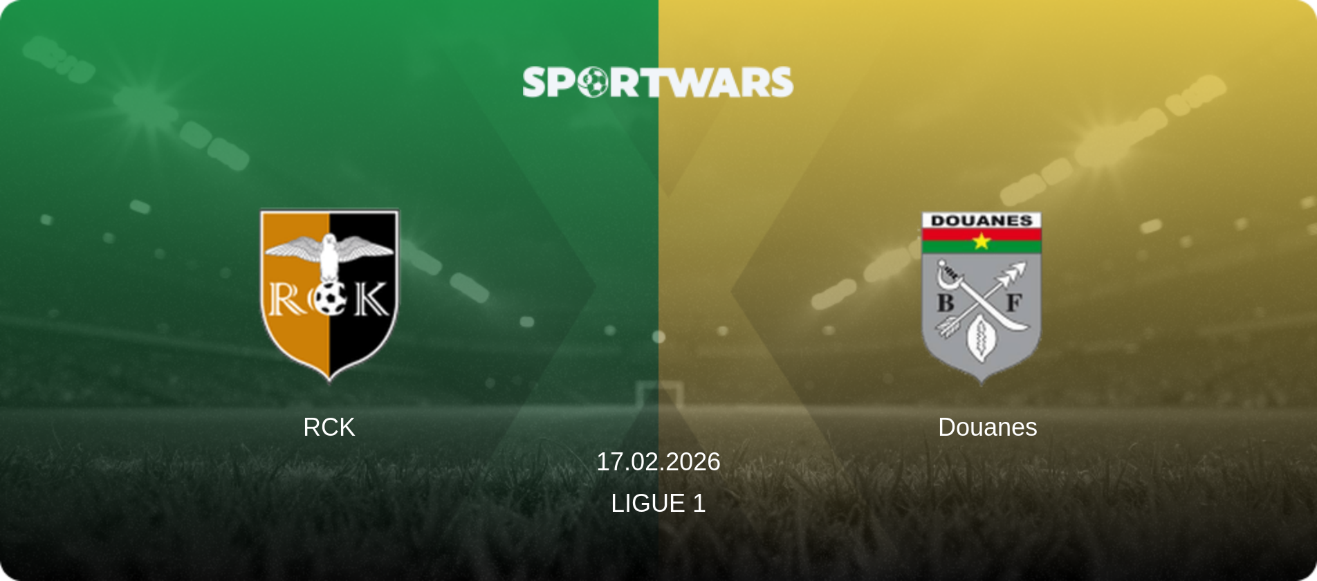 RCK — Douanes, 17.02.2026 — Ligue 1 (match preview)