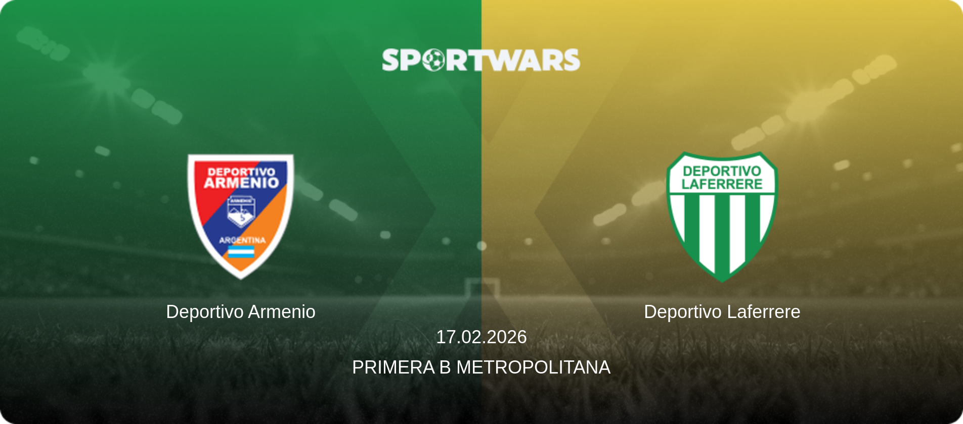 Deportivo Armenio — Deportivo Laferrere, 17.02.2026 — Primera B Metropolitana (match preview)