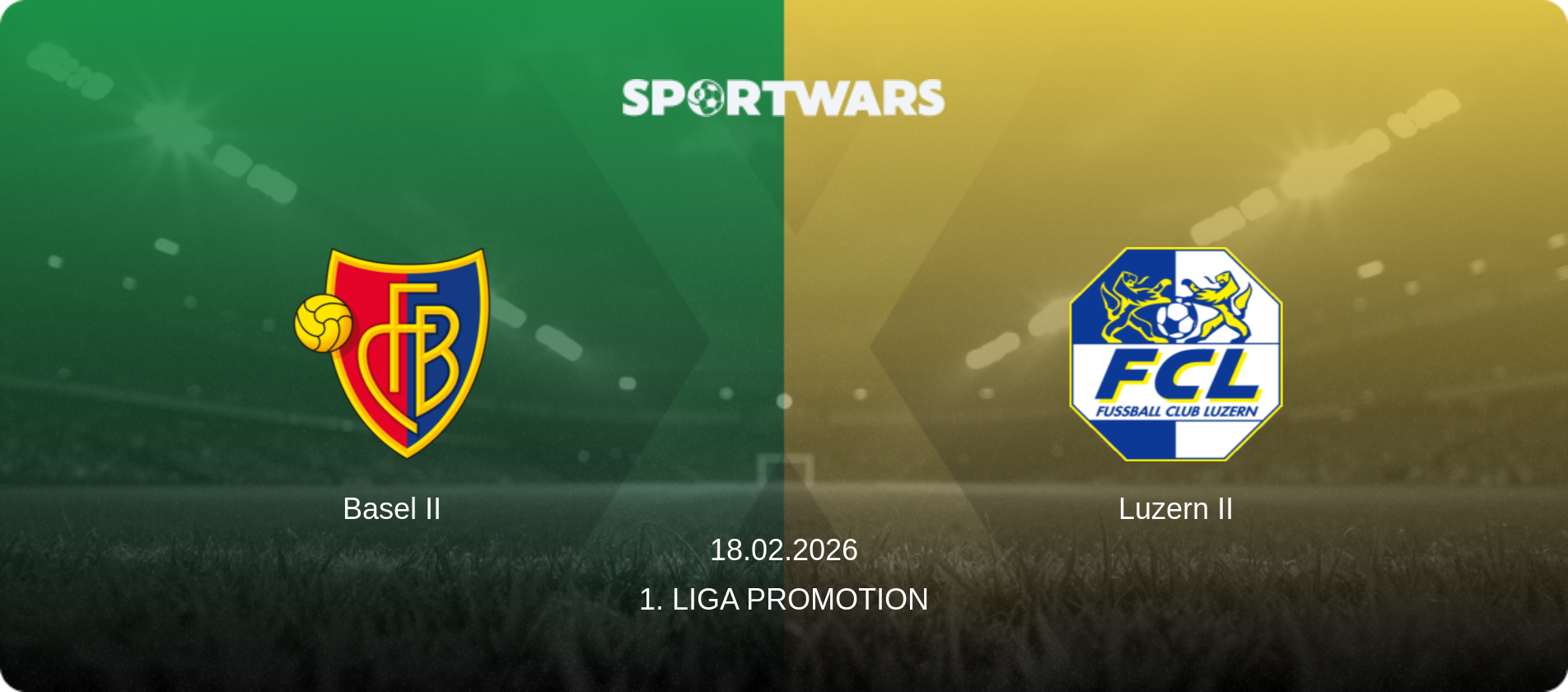 Basel II — Luzern II, 18.02.2026 — 1. Liga Promotion (match preview)