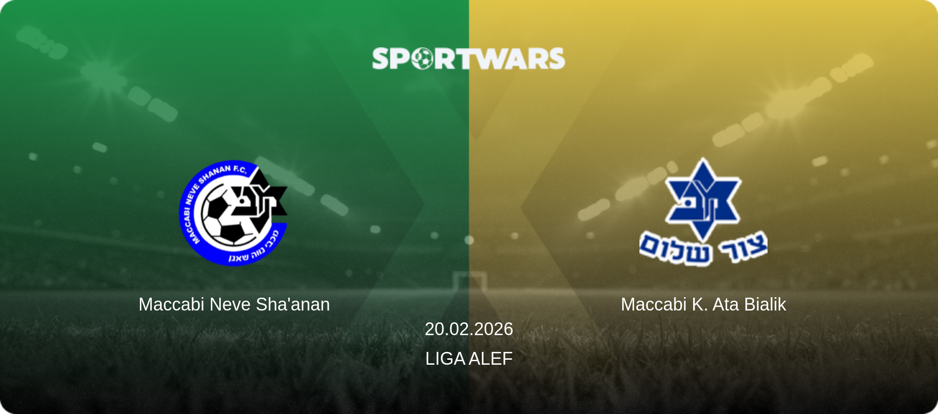 Maccabi Neve Sha'anan — Maccabi K. Ata Bialik, 20.02.2026 — Liga Alef (match preview)