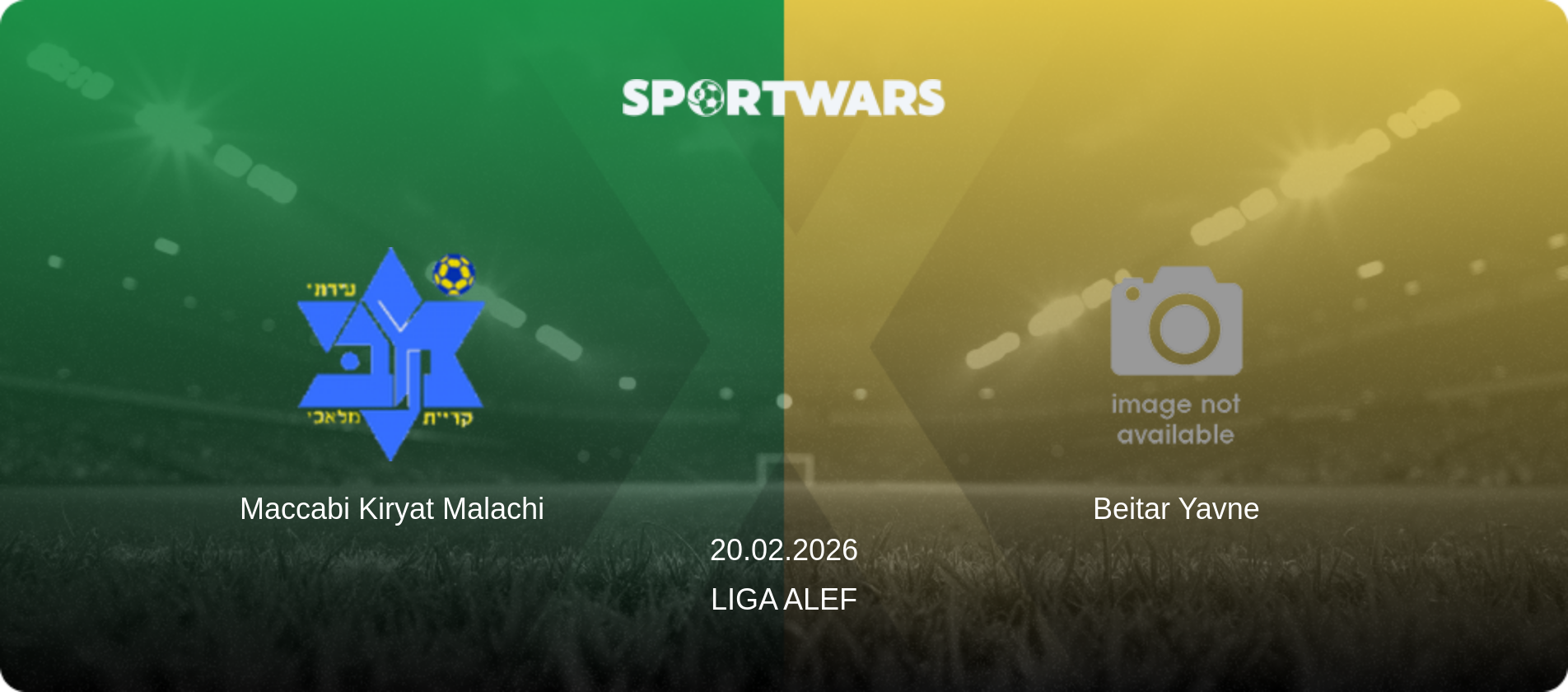 Maccabi Kiryat Malachi — Beitar Yavne, 20.02.2026 — Liga Alef (match preview)