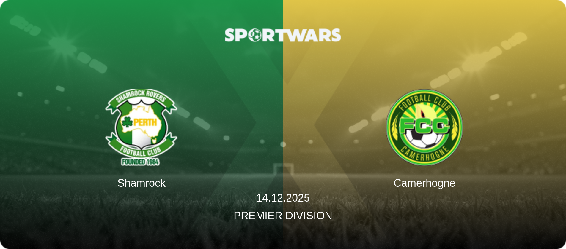 Shamrock — Camerhogne, 14.12.2025 — Premier Division (match preview)
