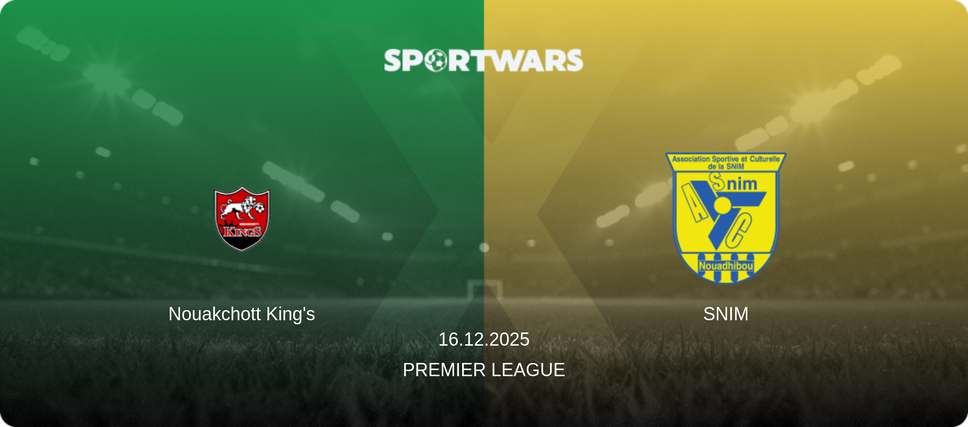 Nouakchott King's — SNIM, 16.12.2025 — Premier League (match preview)