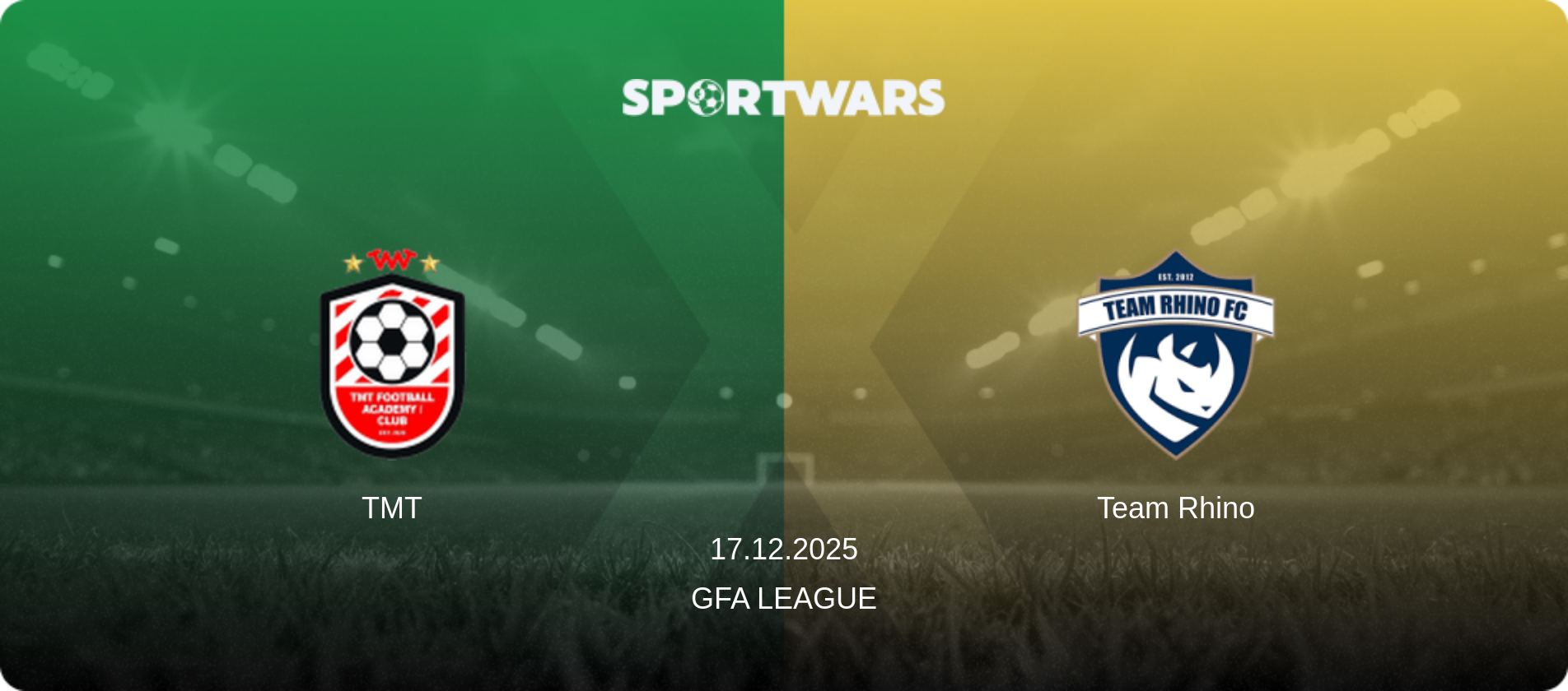 TMT — Team Rhino, 17.12.2025 — GFA League (match preview)