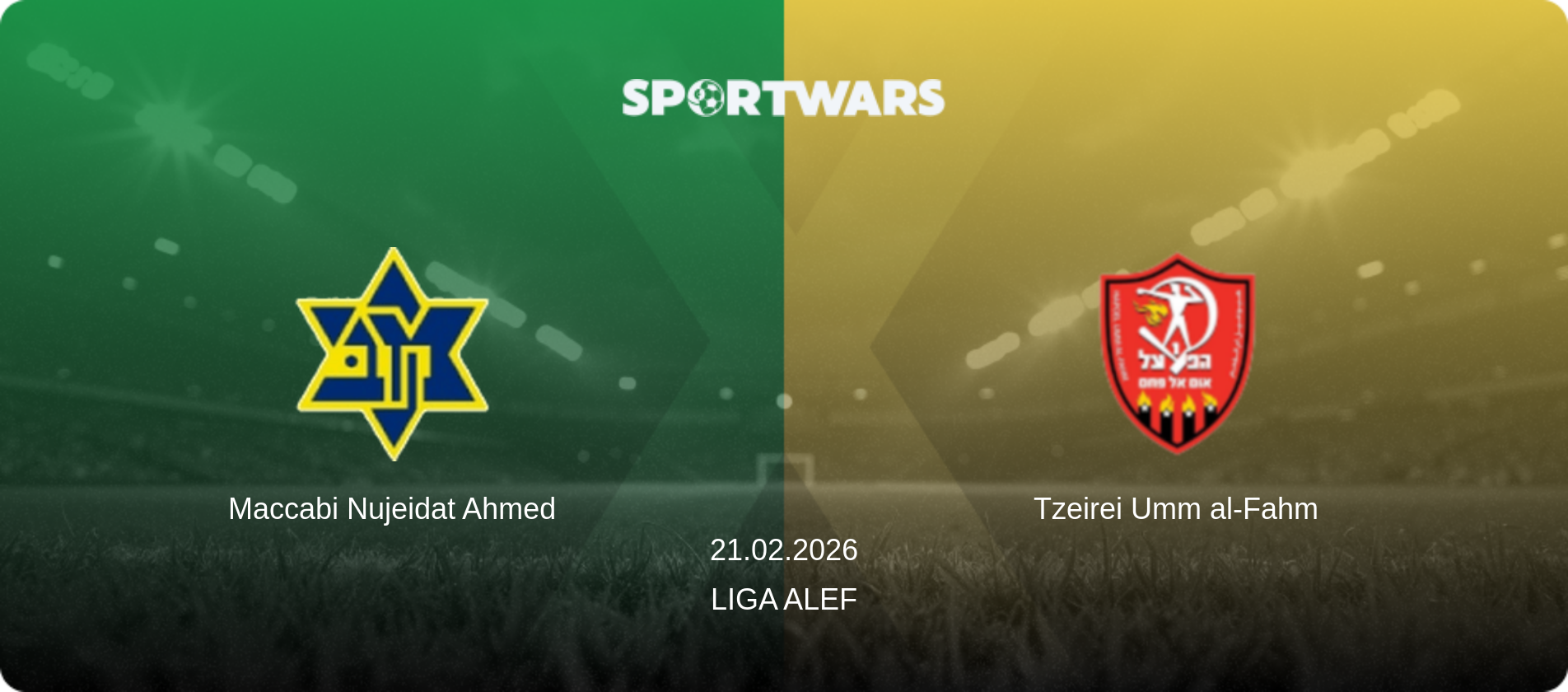 Maccabi Nujeidat Ahmed — Tzeirei Umm al-Fahm, 21.02.2026 — Liga Alef (match preview)