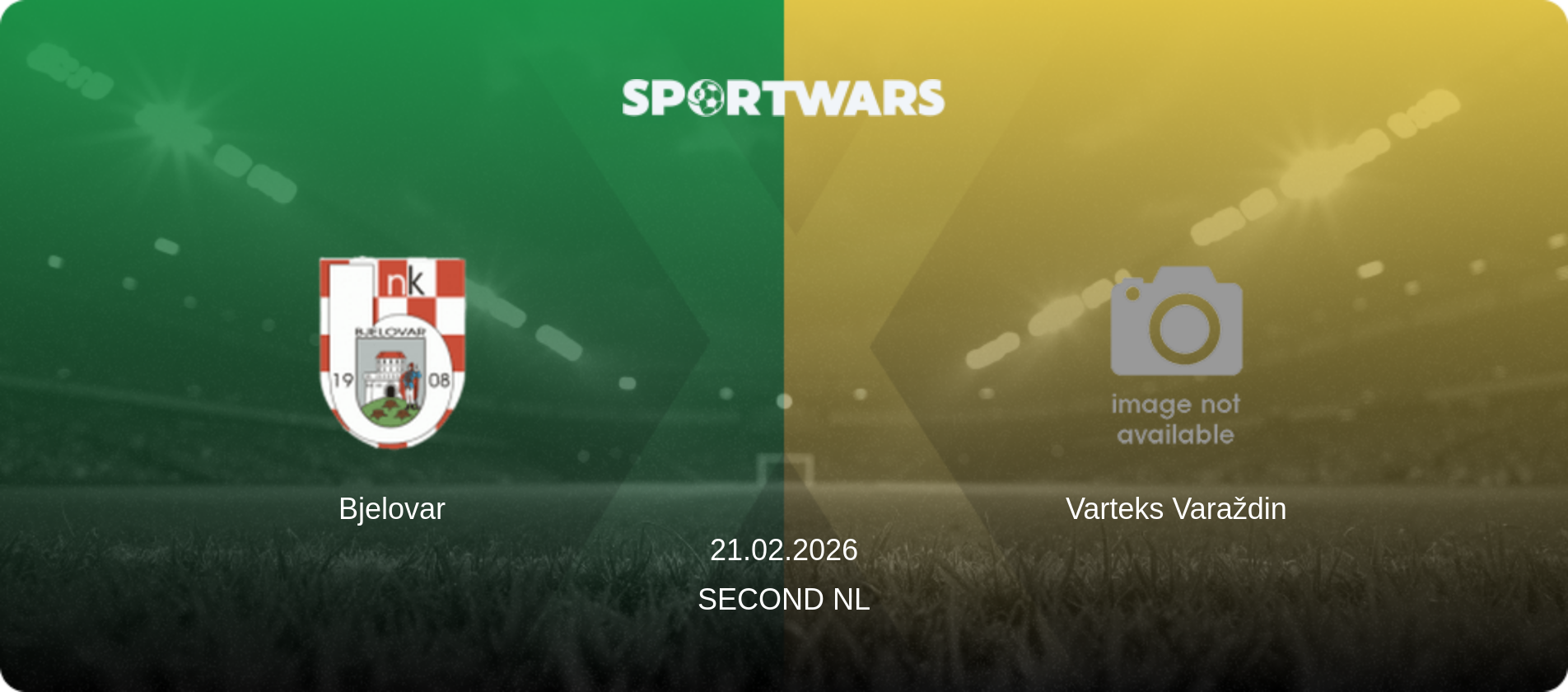 Bjelovar — Varteks Varaždin, 21.02.2026 — Second NL (match preview)