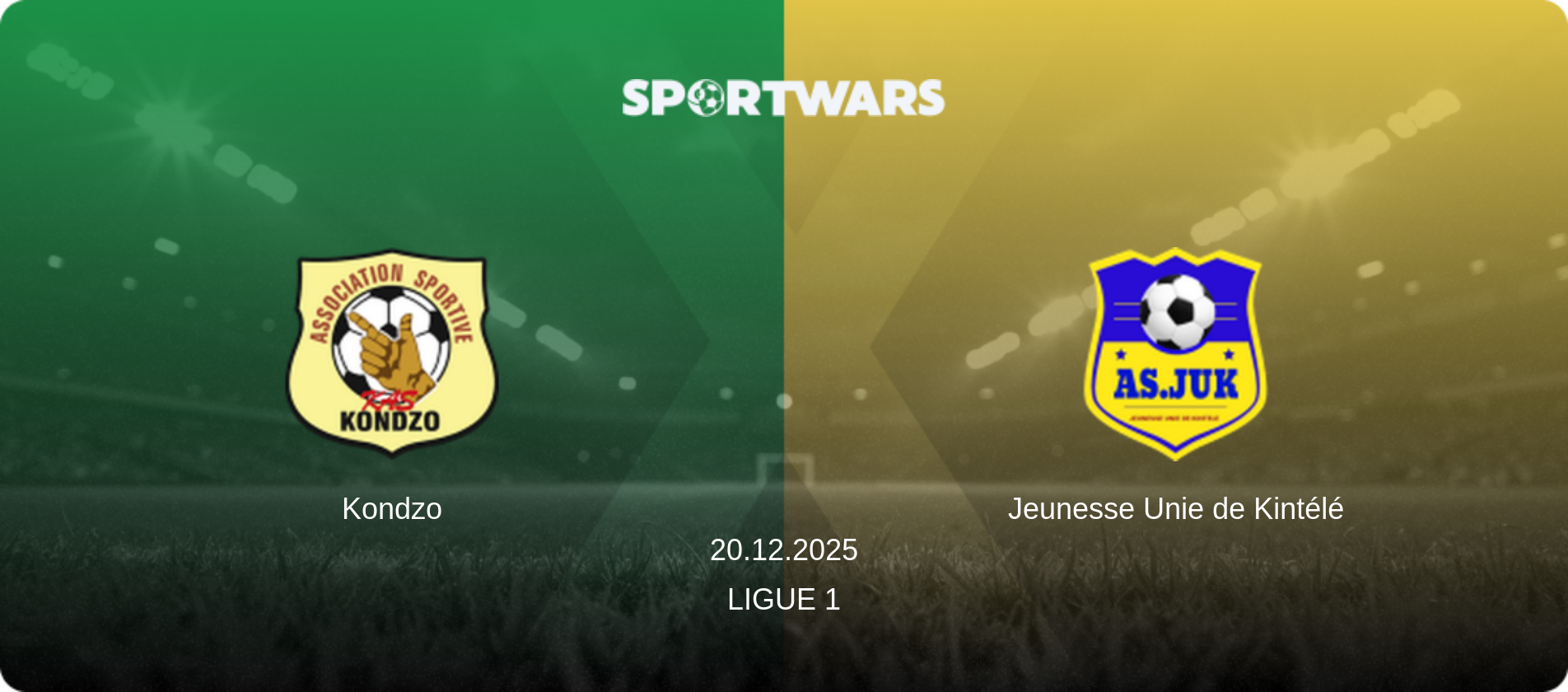 Kondzo — Jeunesse Unie de Kintélé, 20.12.2025 — Ligue 1 (match preview)
