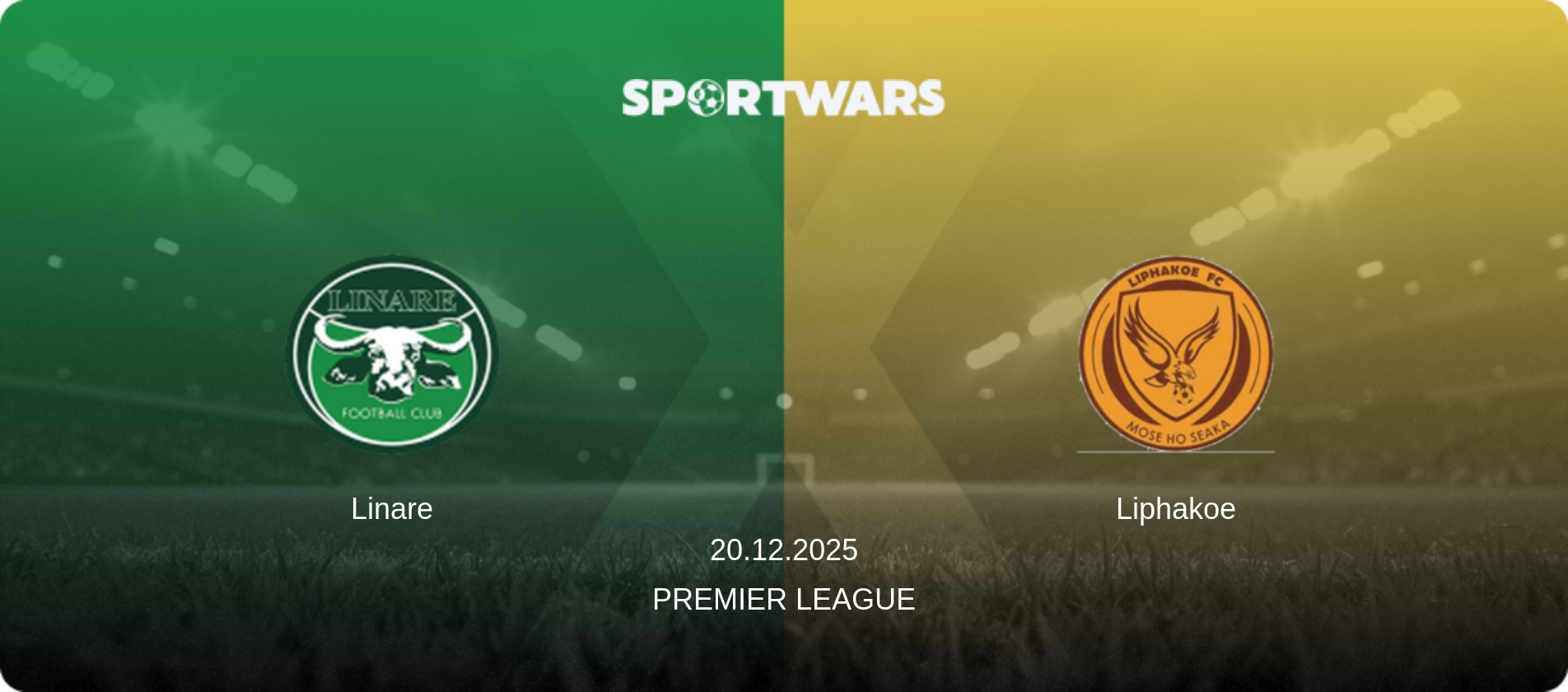 Linare — Liphakoe, 20.12.2025 — Premier League (match preview)