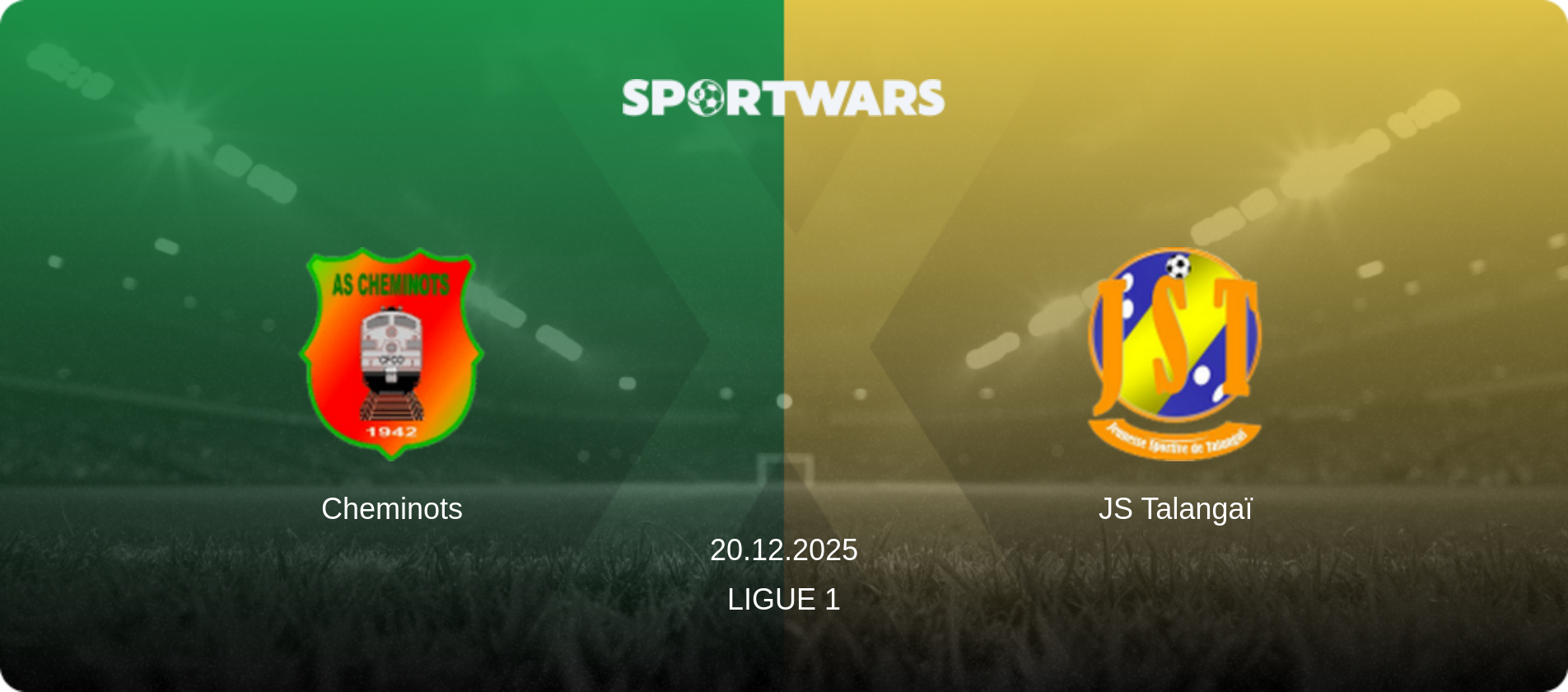Cheminots — JS Talangaï, 20.12.2025 — Ligue 1 (match preview)