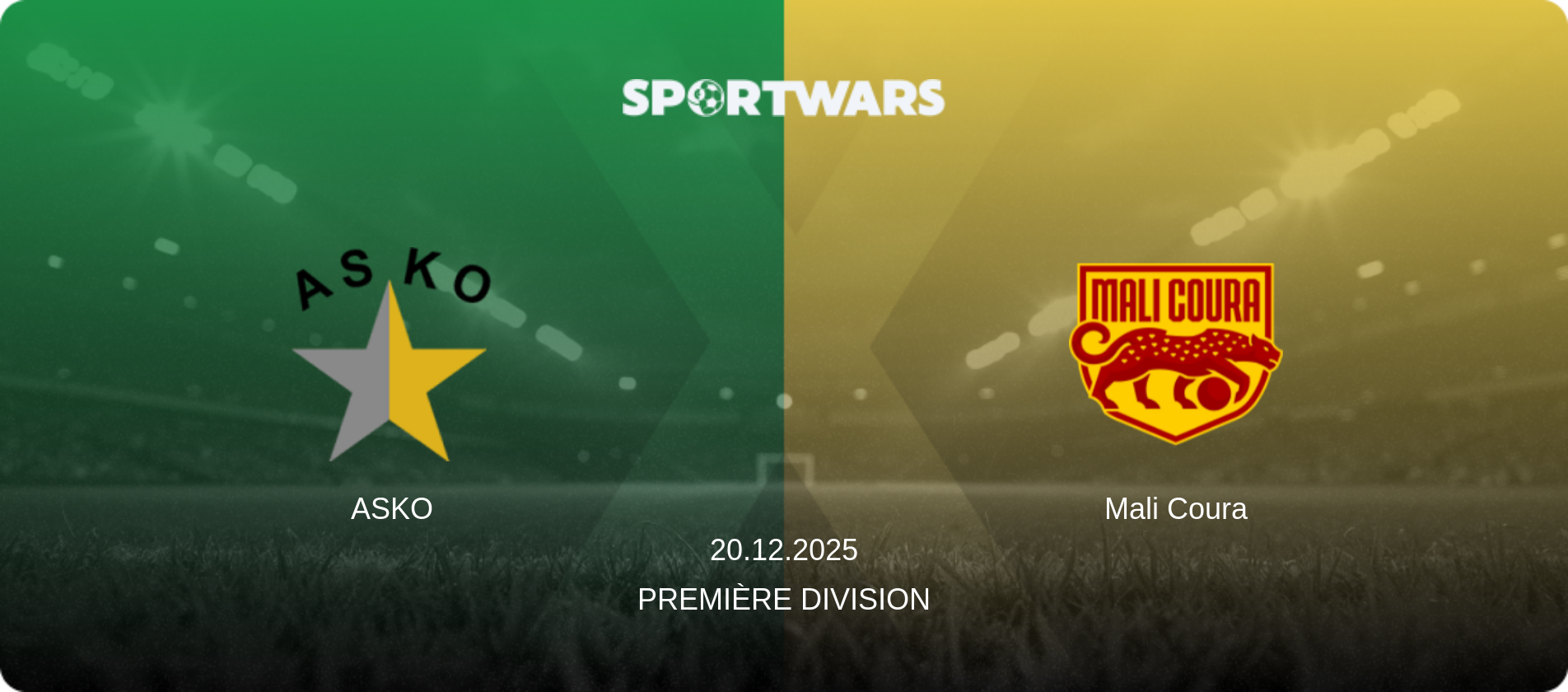 ASKO — Mali Coura, 20.12.2025 — Première Division (match preview)