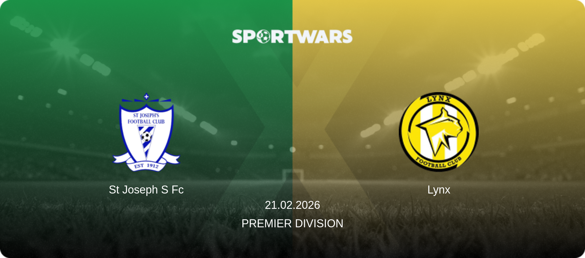 St Joseph S Fc — Lynx, 21.02.2026 — Premier Division (match preview)