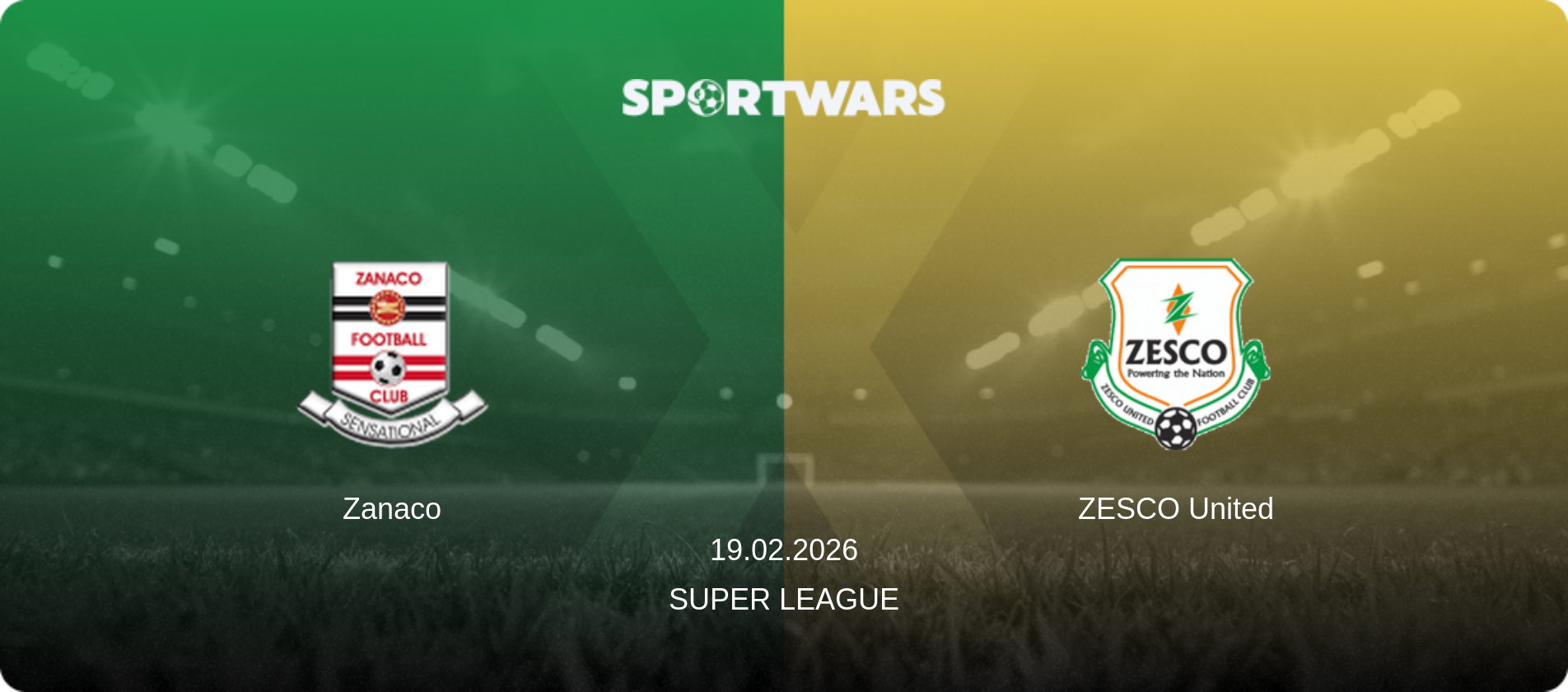 Zanaco — ZESCO United, 19.02.2026 — Super League (match preview)