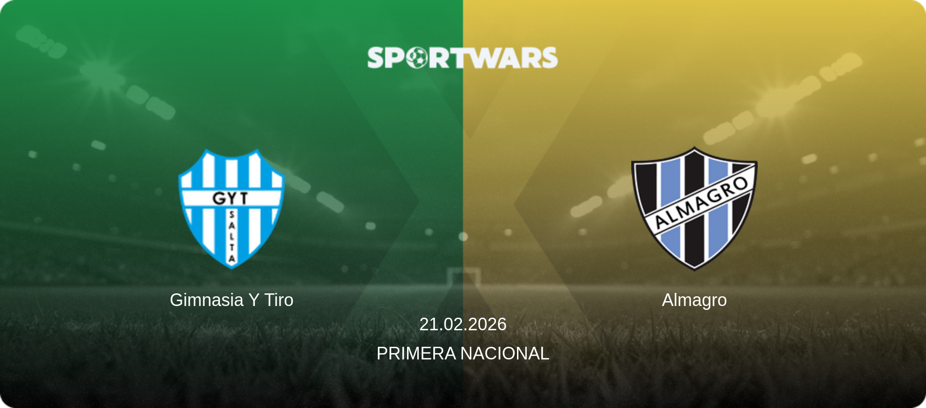 Gimnasia Y Tiro — Almagro, 21.02.2026 — Primera Nacional (match preview)