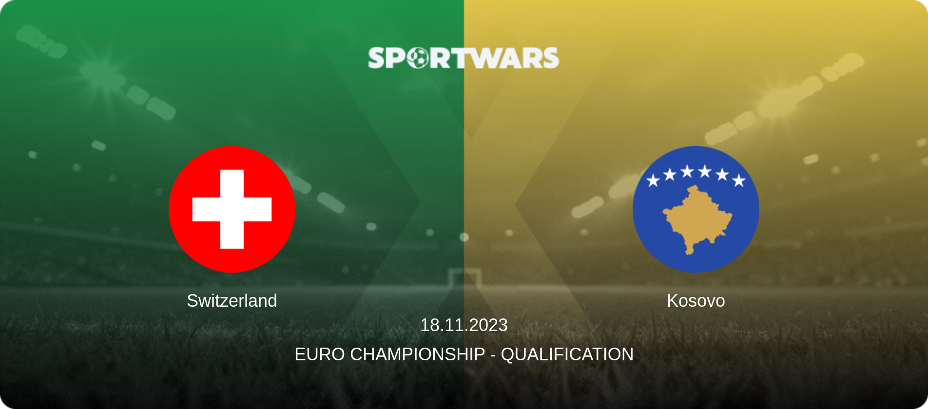 Switzerland — Kosovo, 18.11.2023 — Euro Championship - Qualification (match preview)