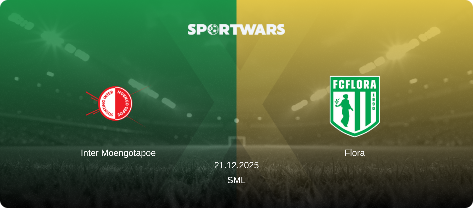 Inter Moengotapoe — Flora, 21.12.2025 — SML (match preview)