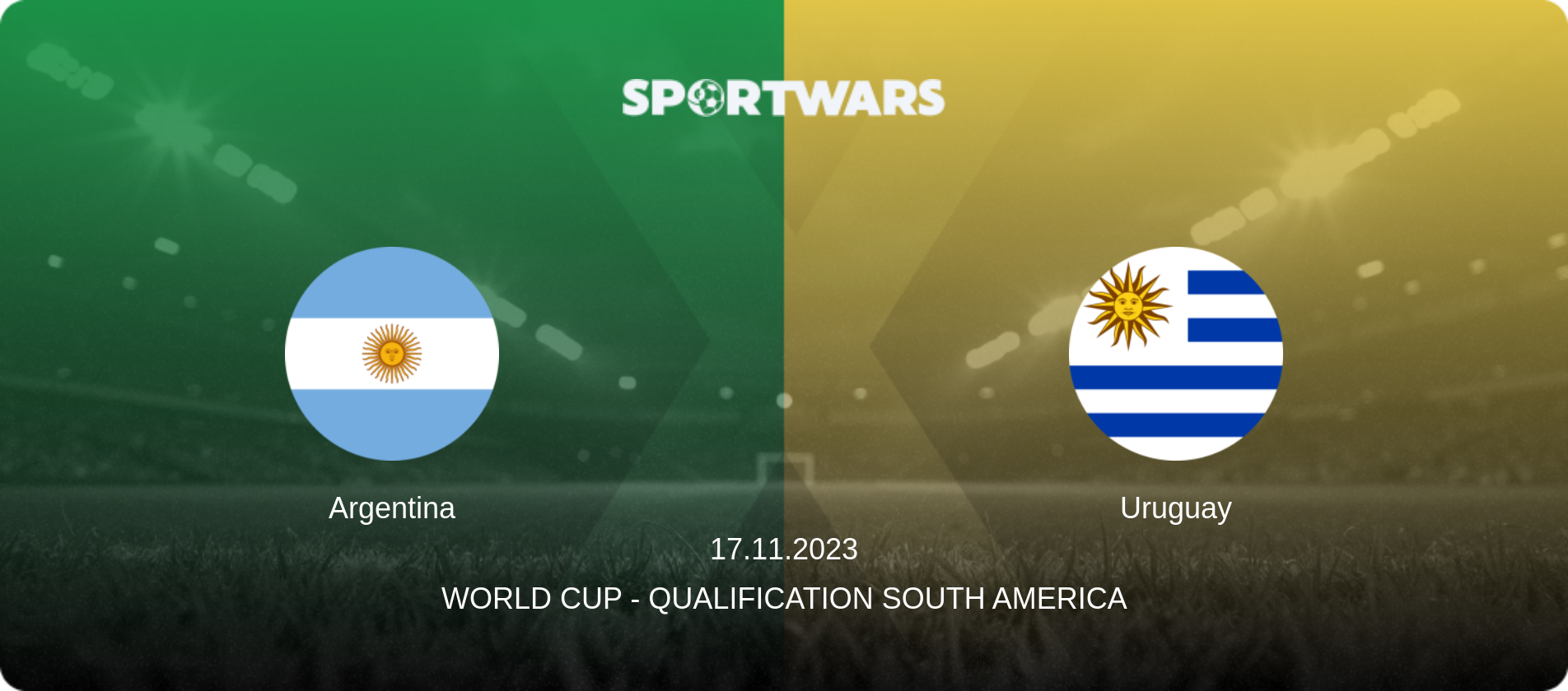 Argentina — Uruguay, 17.11.2023 — World Cup - Qualification South America (match preview)