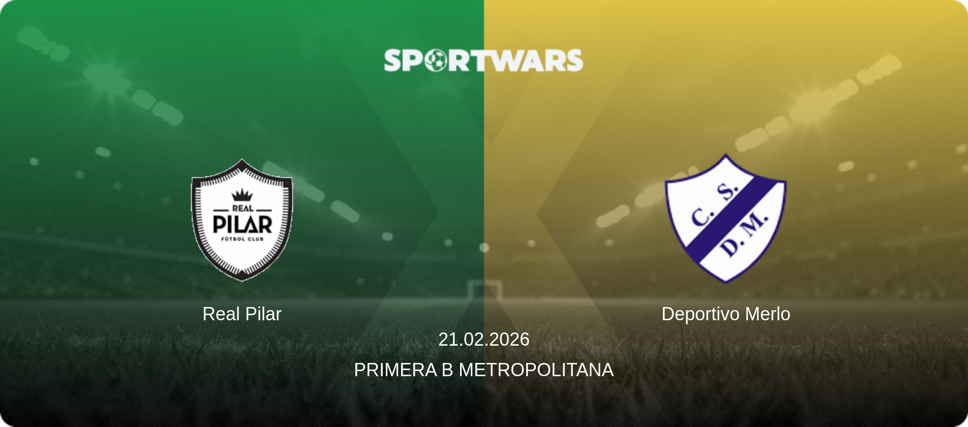 Real Pilar — Deportivo Merlo, 21.02.2026 — Primera B Metropolitana (match preview)