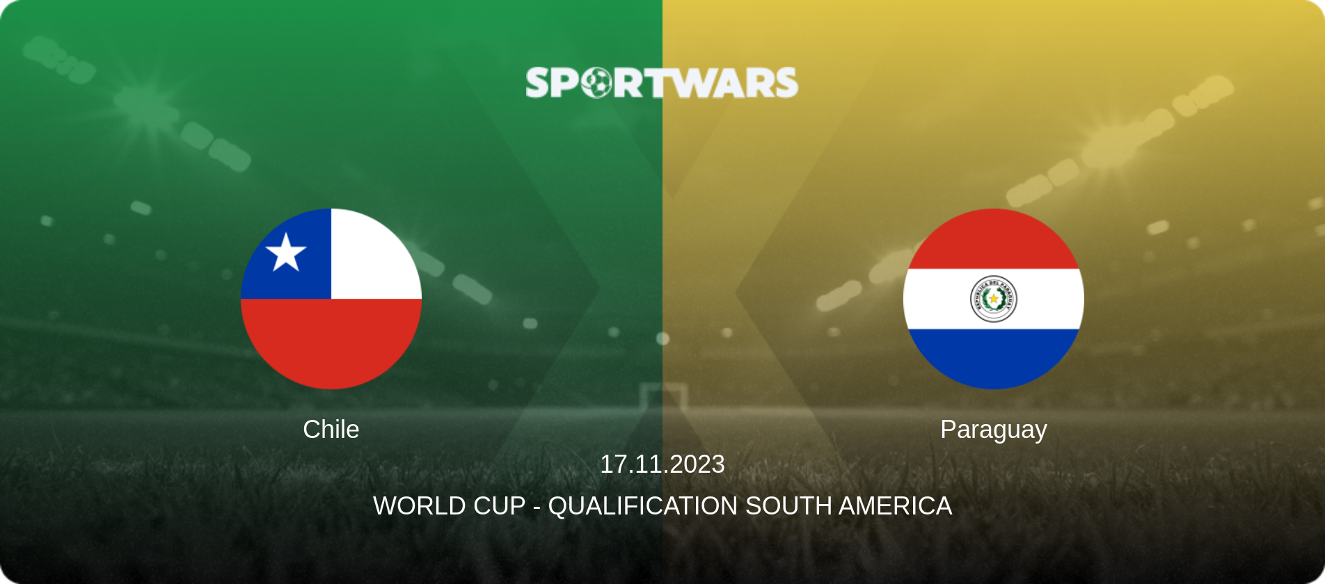 Chile — Paraguay, 17.11.2023 — World Cup - Qualification South America (match preview)