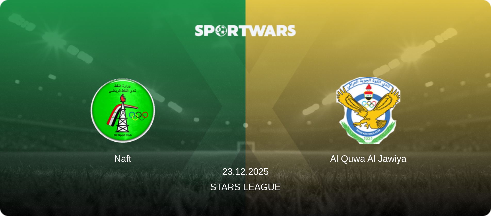 Naft — Al Quwa Al Jawiya, 23.12.2025 — Stars League (match preview)